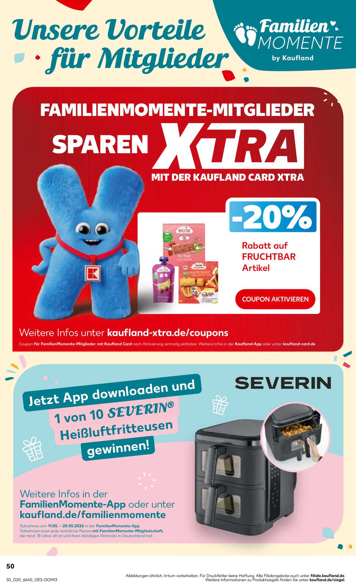 Leták Kaufland Německo 15.5.-20.5.2026 strana 50