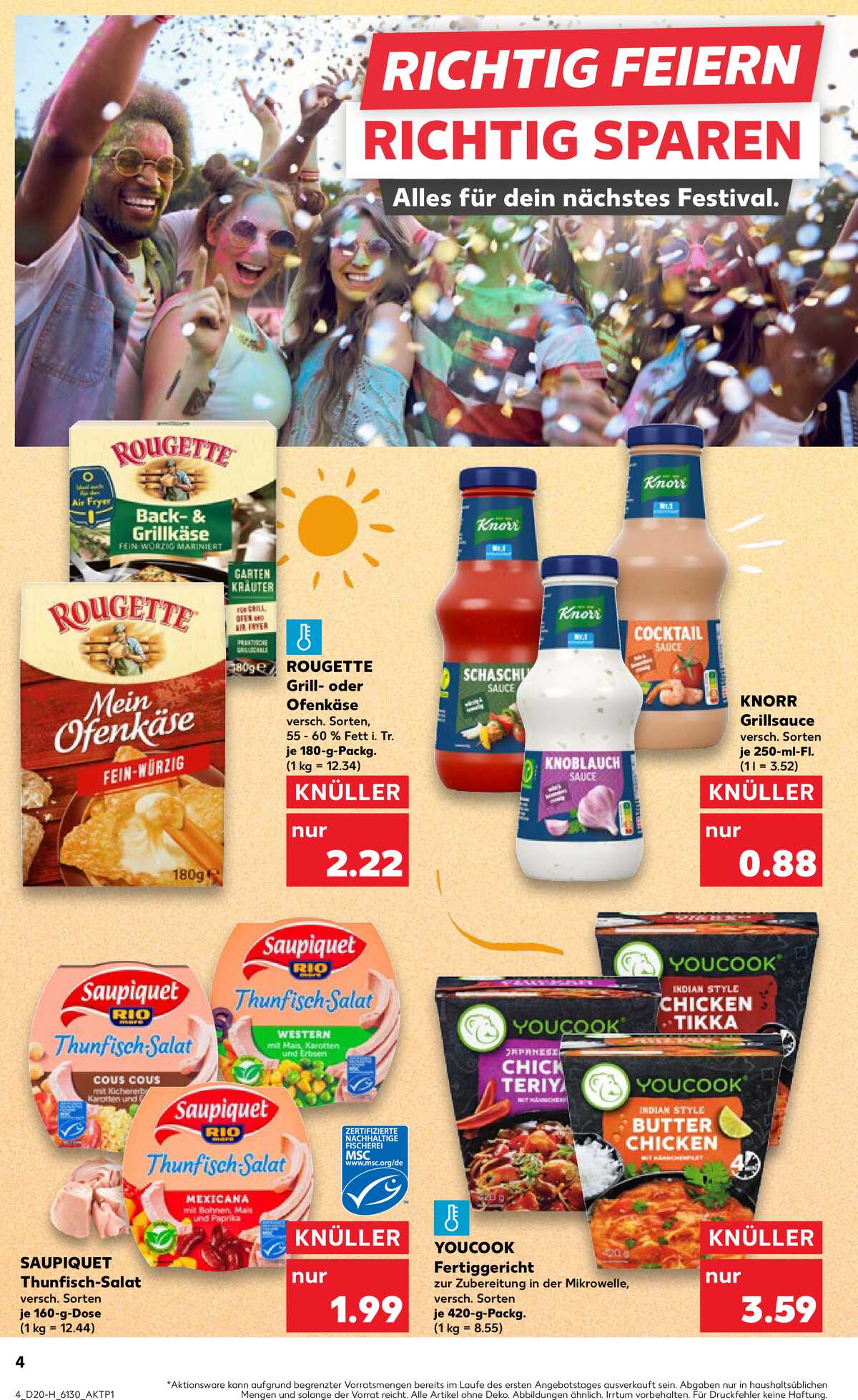 Leták Kaufland Německo 15.5.-20.5.2026 strana 4