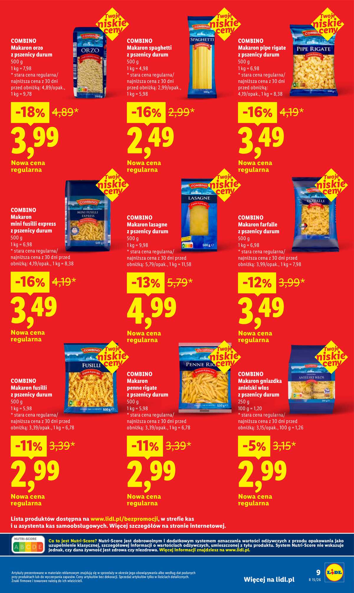 Leták Lidl Polsko 9.5.-31.5.2026 - Cenová revoluce! strana 9