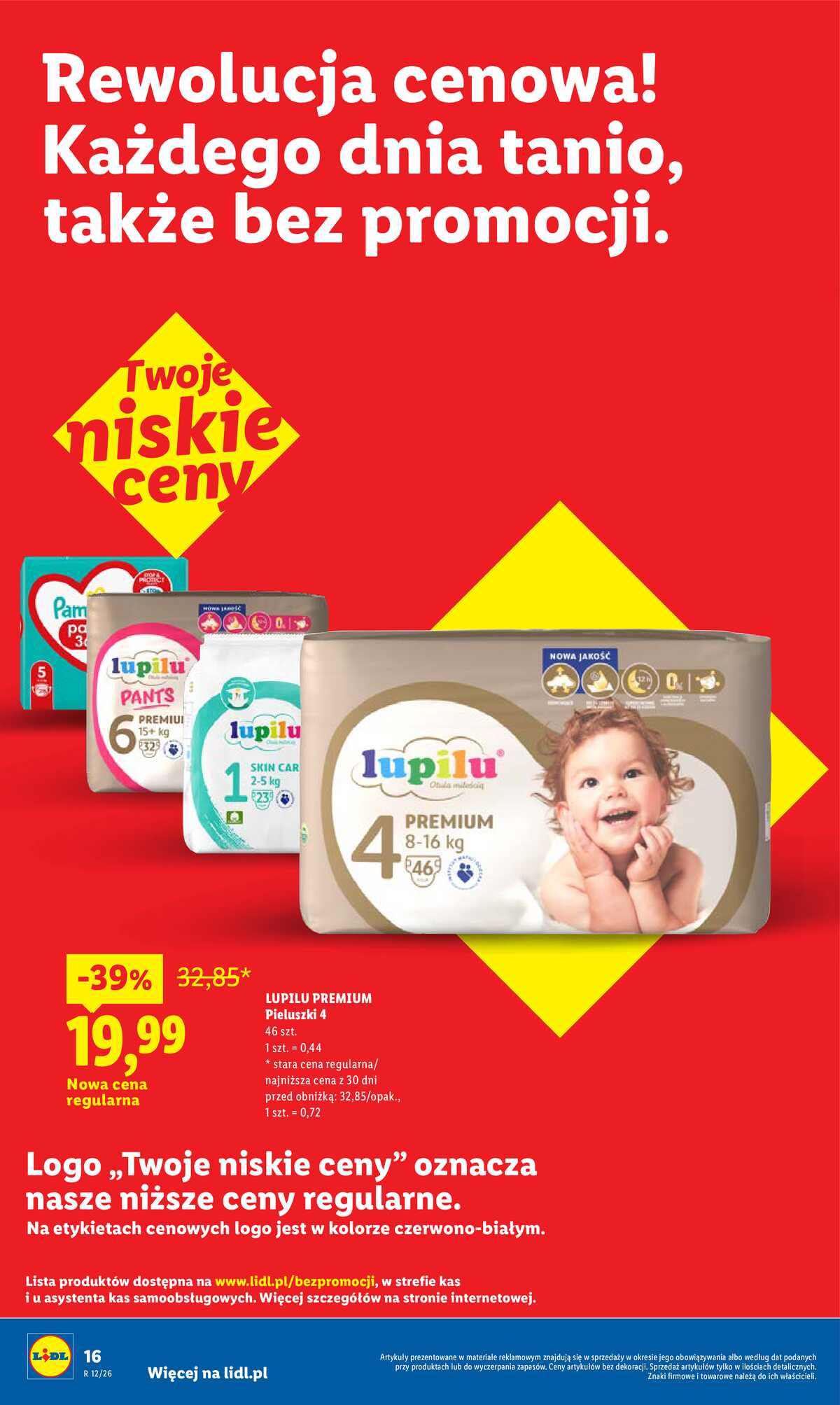 Leták Lidl Polsko 9.5.-31.5.2026 - Cenová revoluce! strana 16