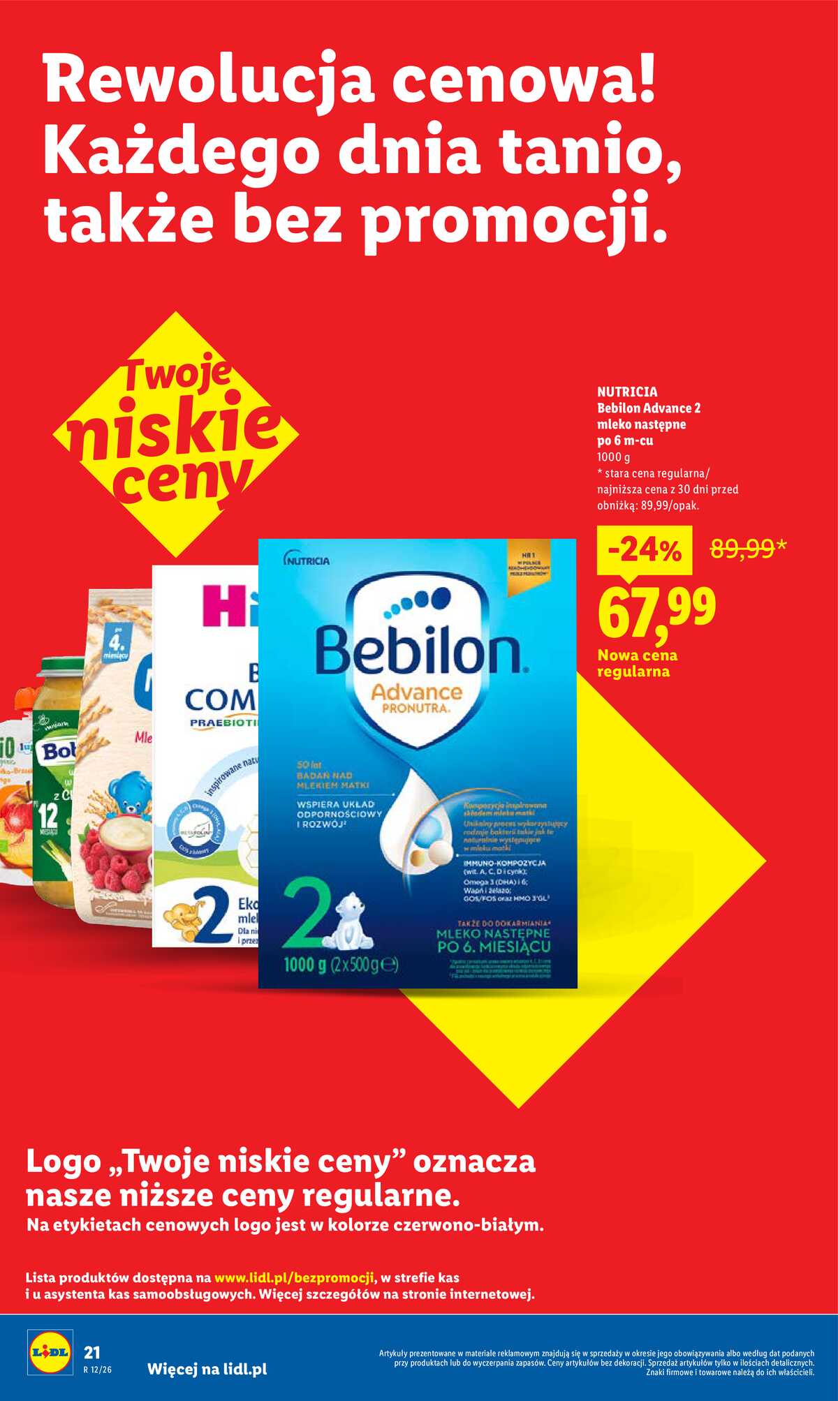 Leták Lidl Polsko 9.5.-31.5.2026 - Cenová revoluce! strana 22