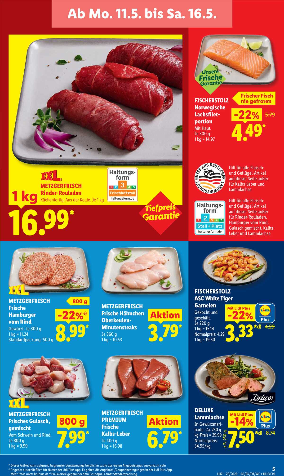 Leták Lidl Německo 11.5.-16.5.2026 strana 13
