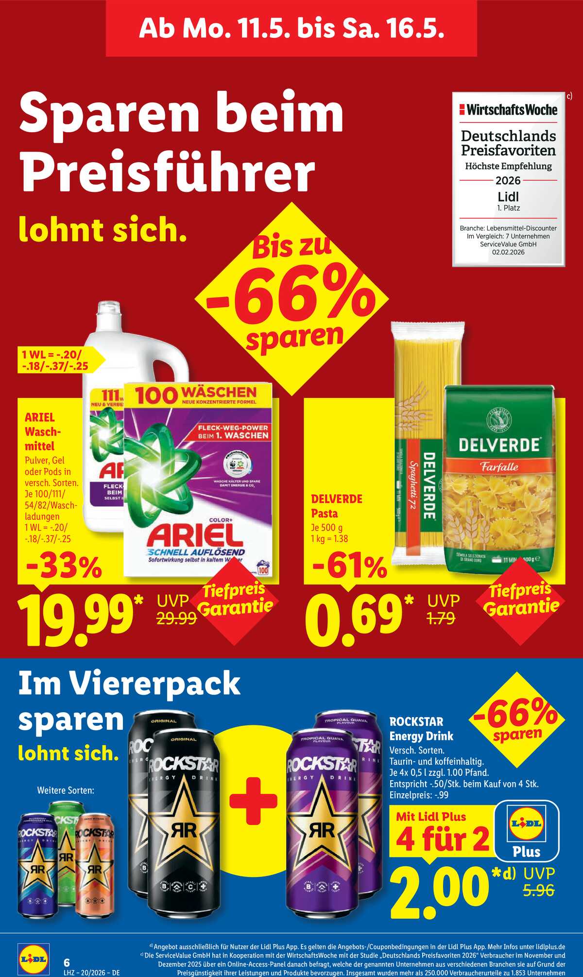 Leták Lidl Německo 11.5.-16.5.2026 strana 14