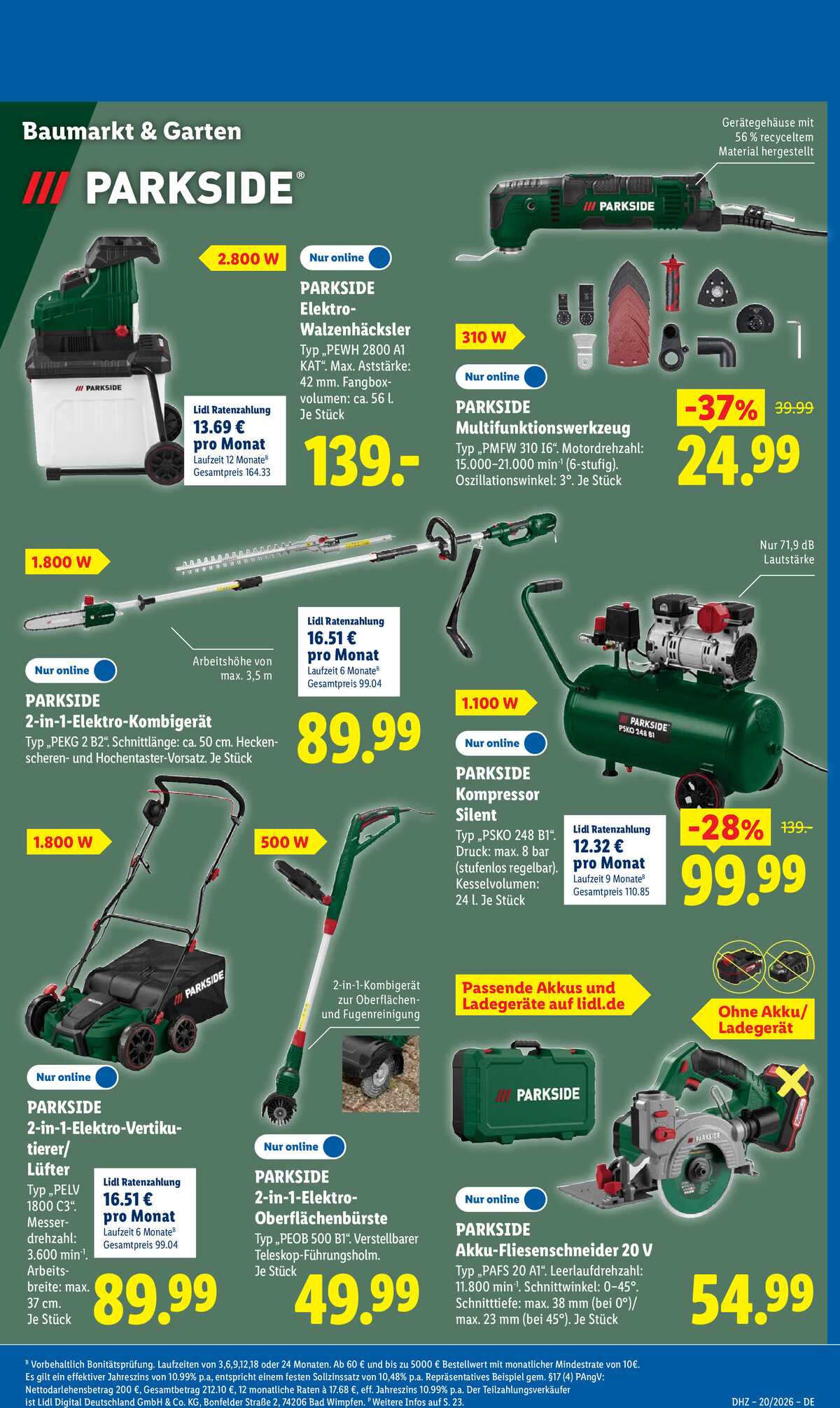 Leták Lidl Německo 11.5.-16.5.2026 strana 45