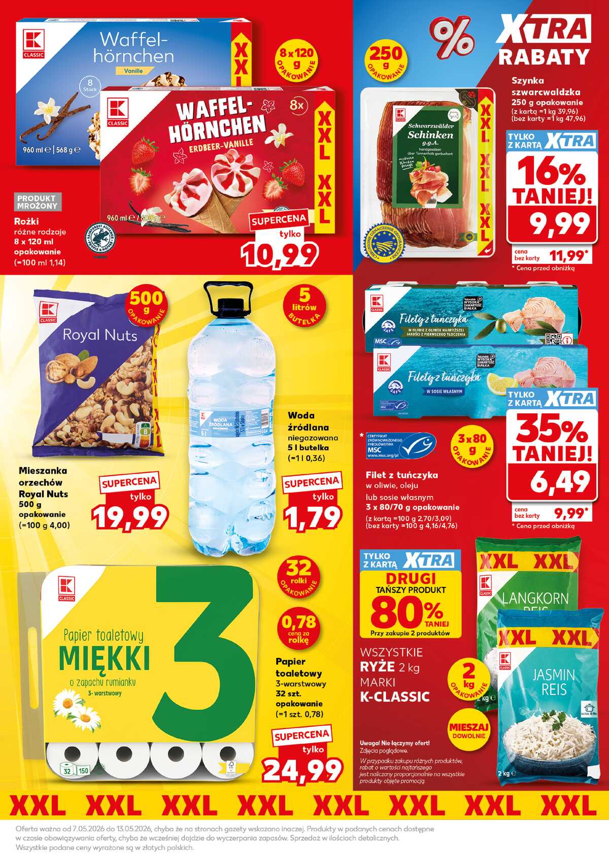 Leták Kaufland Polsko 11.5.-13.5.2026 - Silný start strana 7