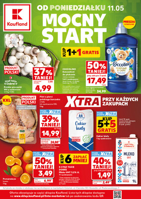 Leták Kaufland Polsko 11.5.-13.5.2026 - Silný start
