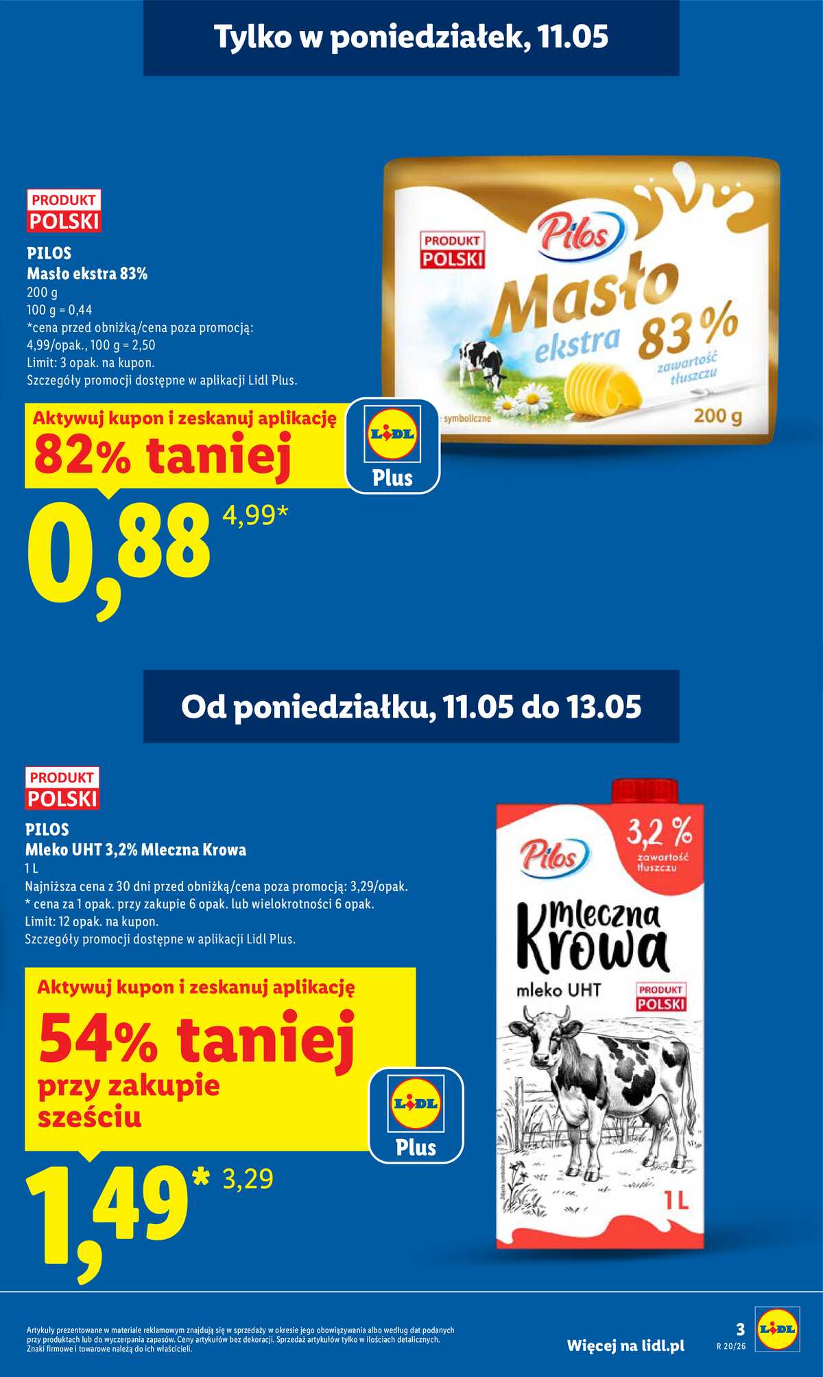 Leták Lidl Polsko 11.5.-13.5.2026 - Zpravodaj platný od 11.05 do 13.05 strana 3
