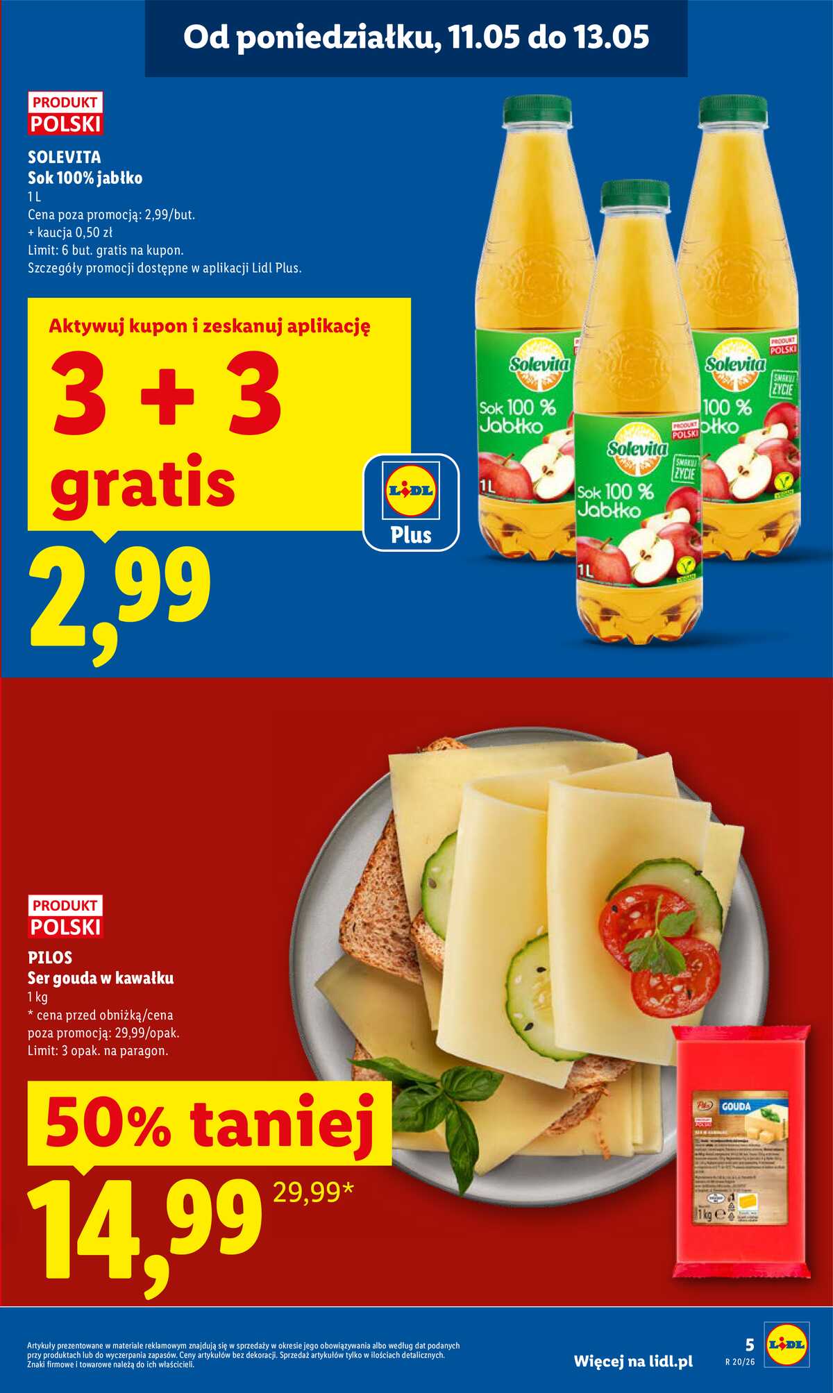 Leták Lidl Polsko 11.5.-13.5.2026 - Zpravodaj platný od 11.05 do 13.05 strana 5