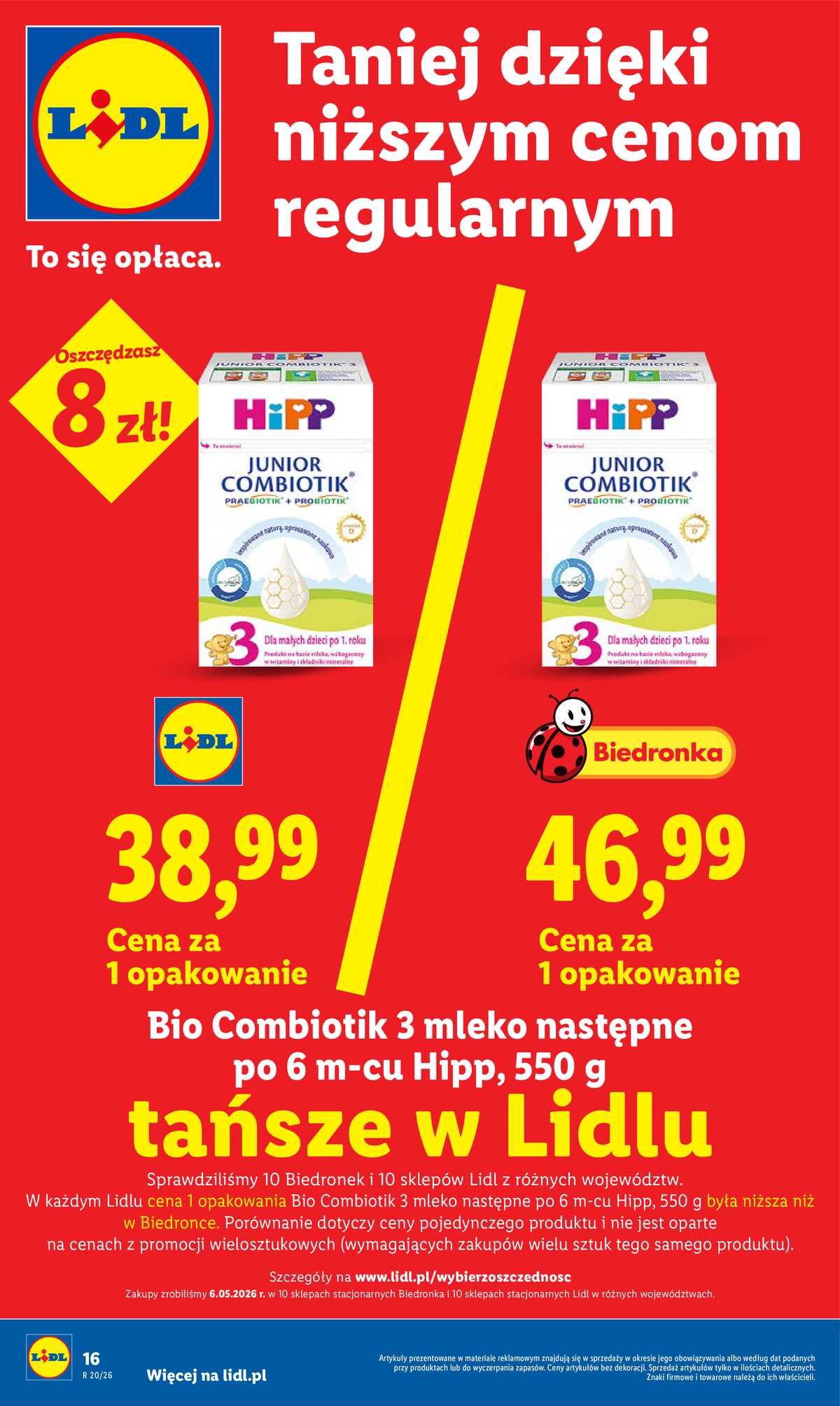 Leták Lidl Polsko 11.5.-13.5.2026 - Zpravodaj platný od 11.05 do 13.05 strana 16