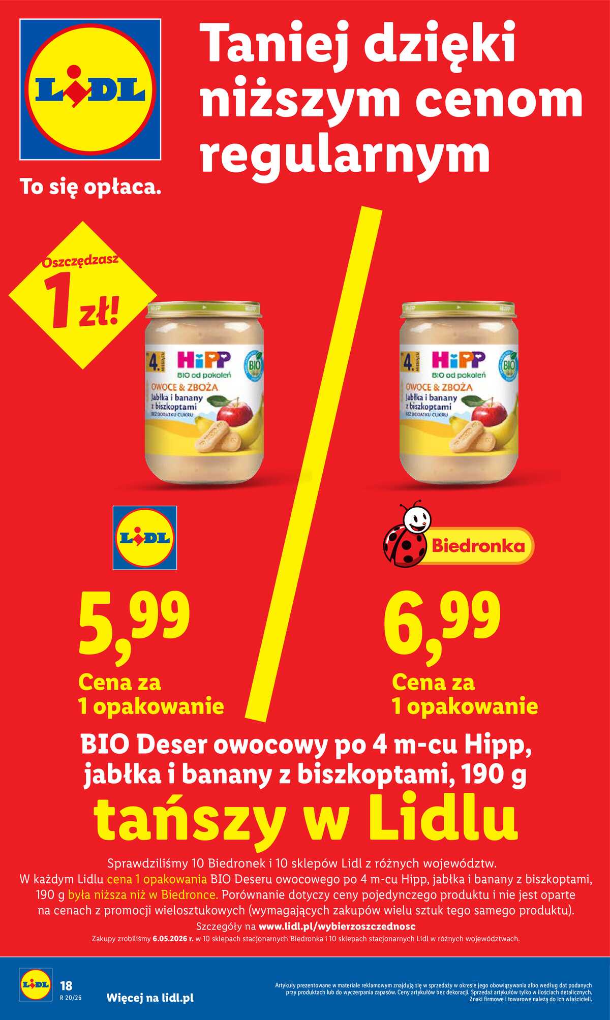 Leták Lidl Polsko 11.5.-13.5.2026 - Zpravodaj platný od 11.05 do 13.05 strana 18