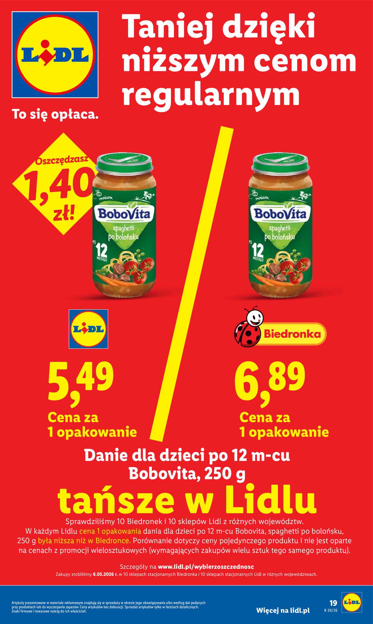 Leták Lidl Polsko 11.5.-13.5.2026 - Zpravodaj platný od 11.05 do 13.05 strana 19