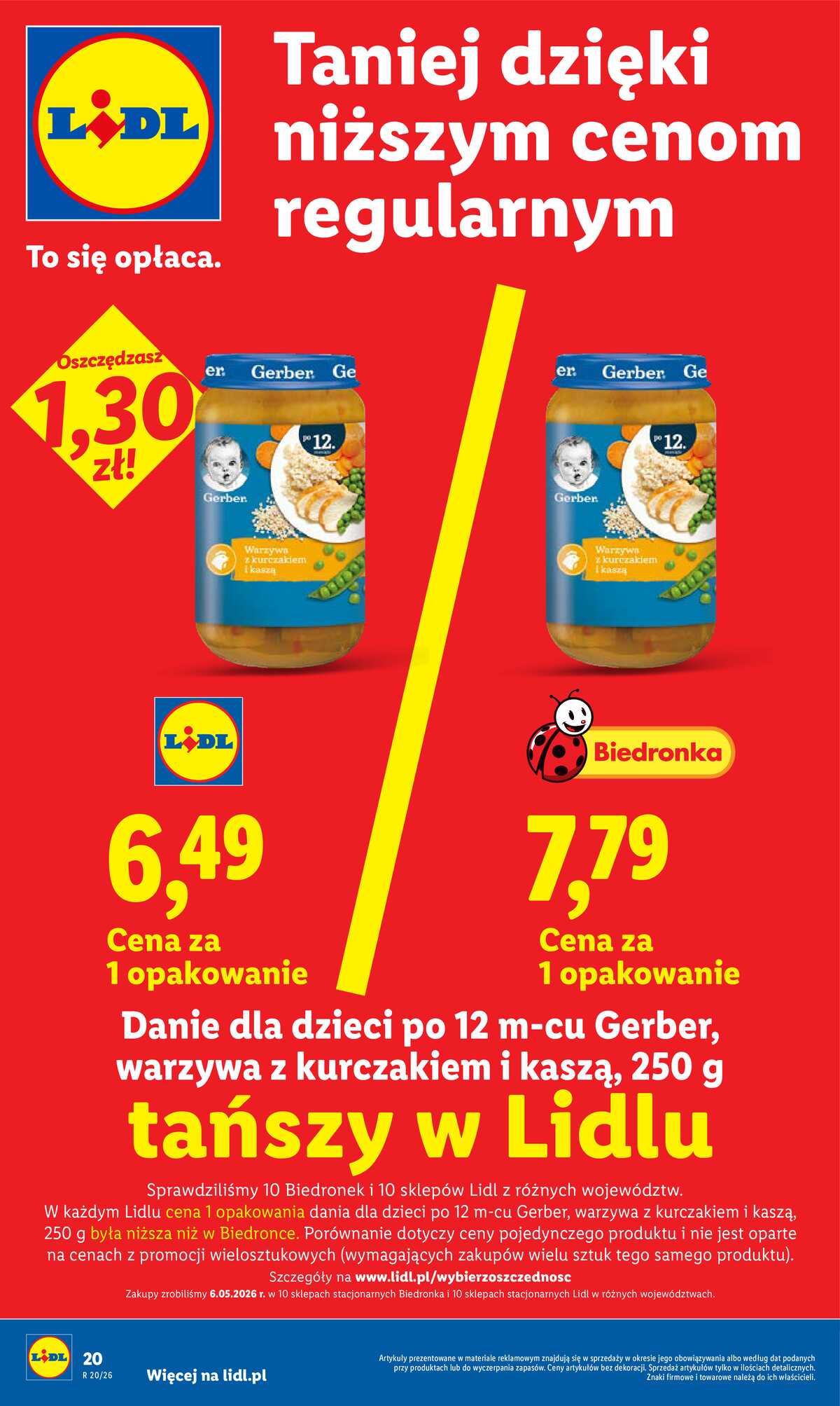 Leták Lidl Polsko 11.5.-13.5.2026 - Zpravodaj platný od 11.05 do 13.05 strana 20