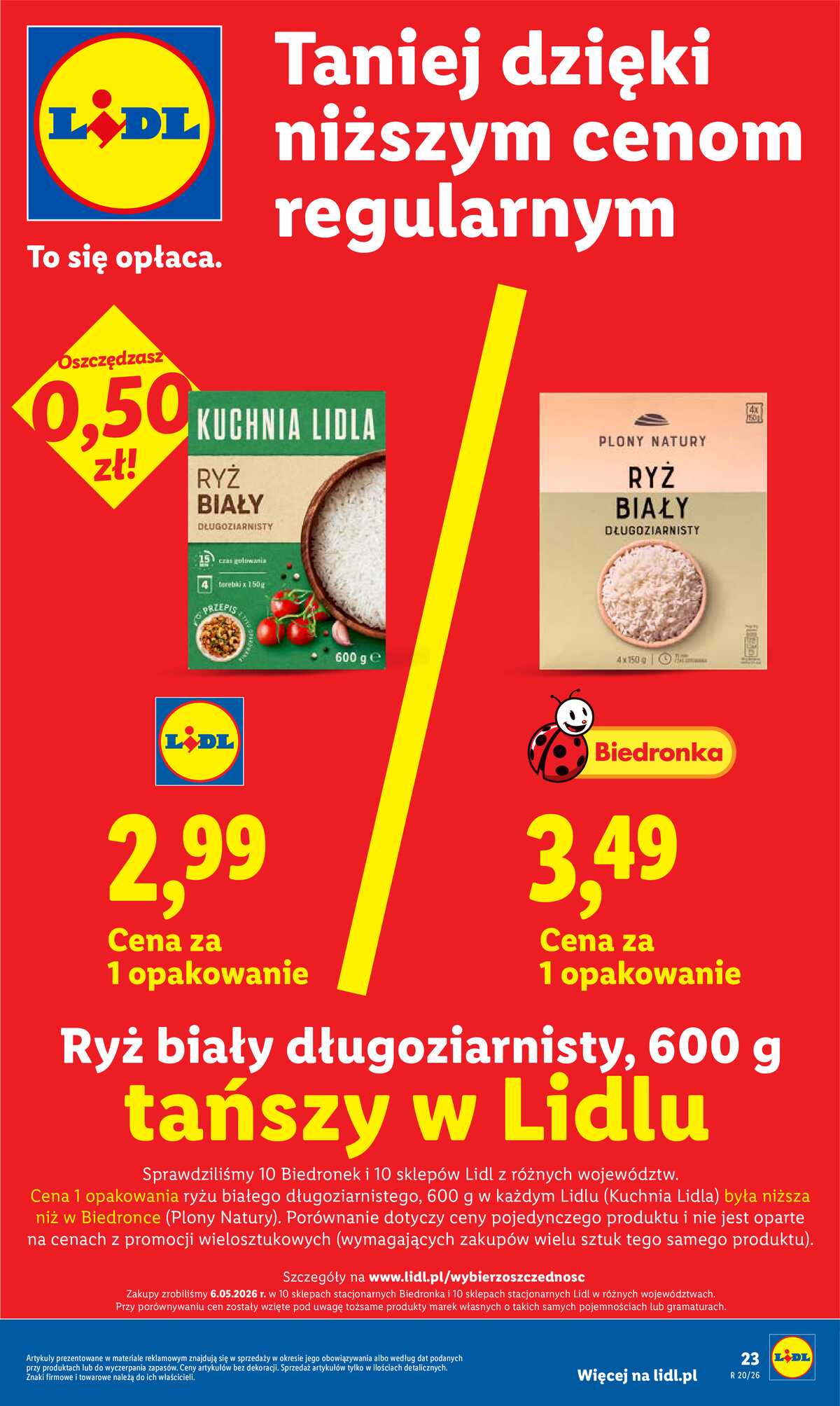 Leták Lidl Polsko 11.5.-13.5.2026 - Zpravodaj platný od 11.05 do 13.05 strana 23