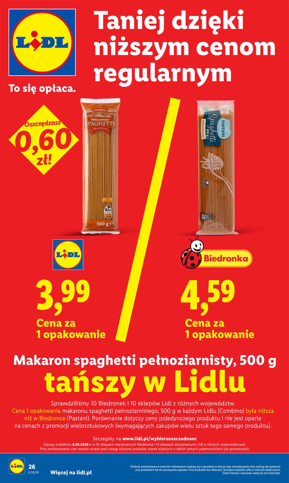 Leták Lidl Polsko 11.5.-13.5.2026 - Zpravodaj platný od 11.05 do 13.05 strana 26