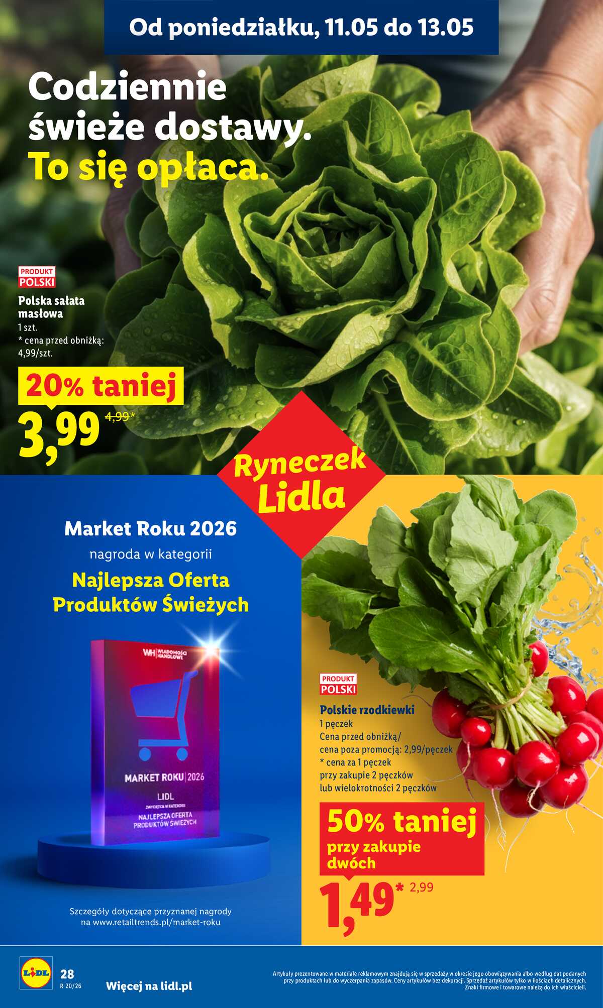 Leták Lidl Polsko 11.5.-13.5.2026 - Zpravodaj platný od 11.05 do 13.05 strana 28