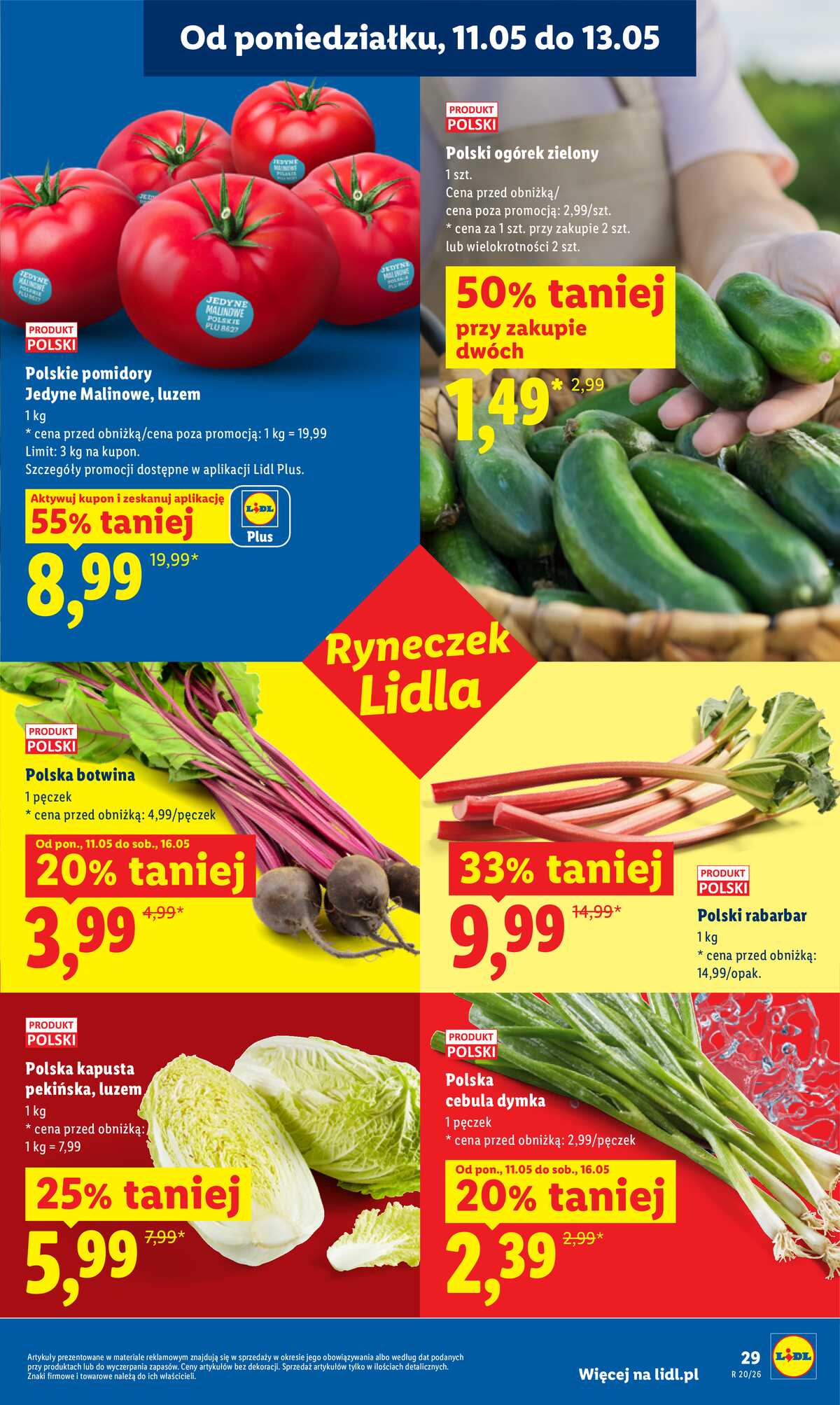 Leták Lidl Polsko 11.5.-13.5.2026 - Zpravodaj platný od 11.05 do 13.05 strana 29