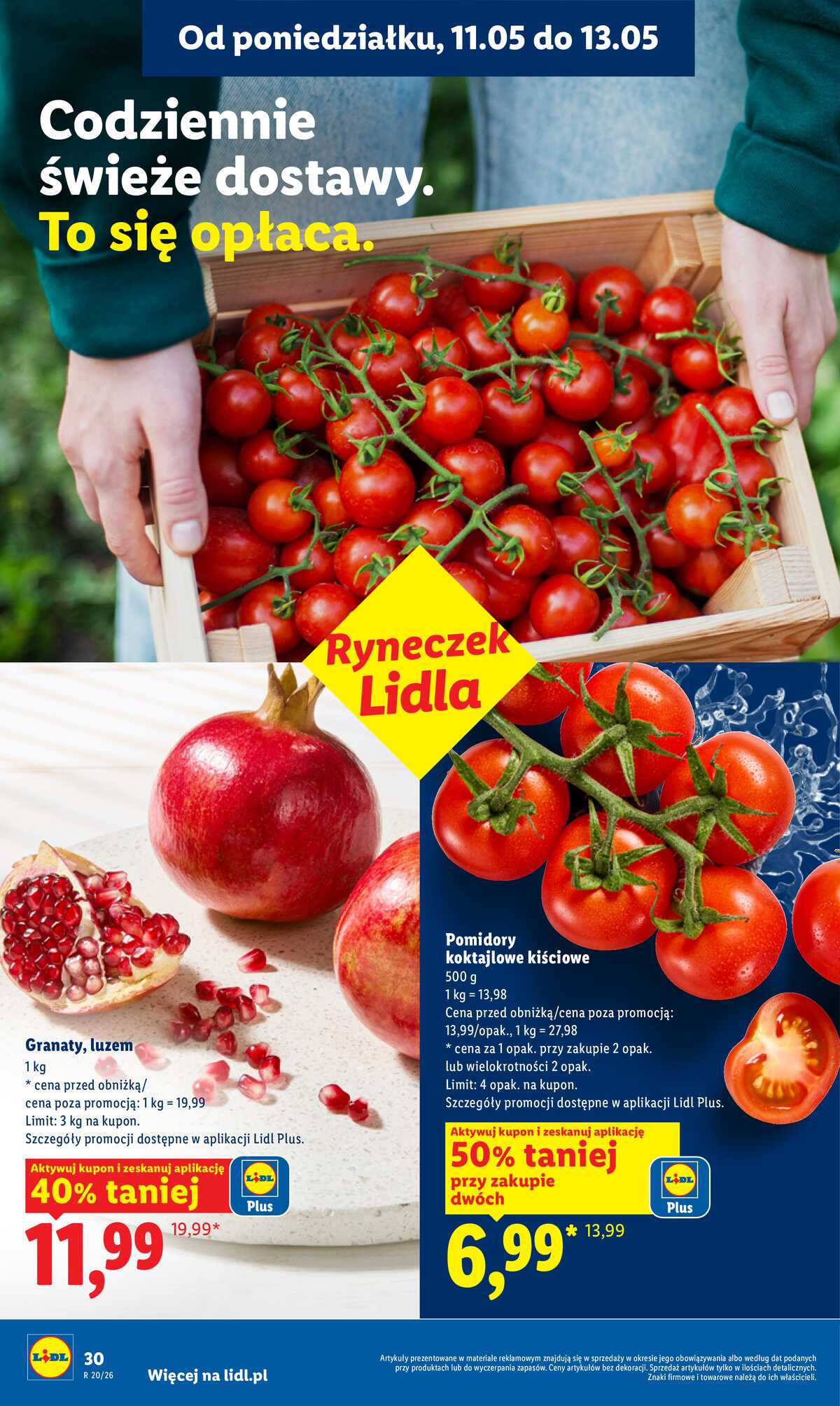 Leták Lidl Polsko 11.5.-13.5.2026 - Zpravodaj platný od 11.05 do 13.05 strana 30