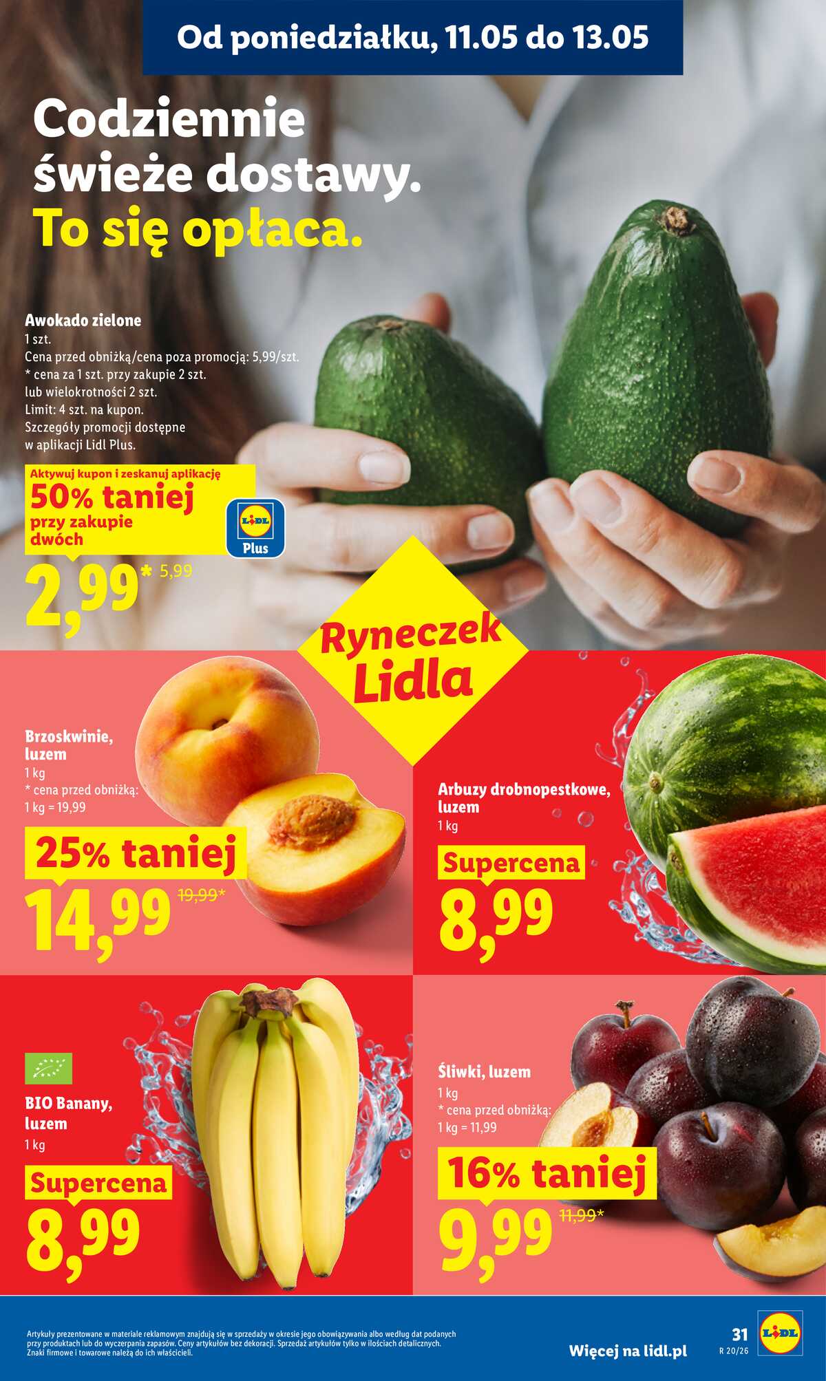 Leták Lidl Polsko 11.5.-13.5.2026 - Zpravodaj platný od 11.05 do 13.05 strana 31