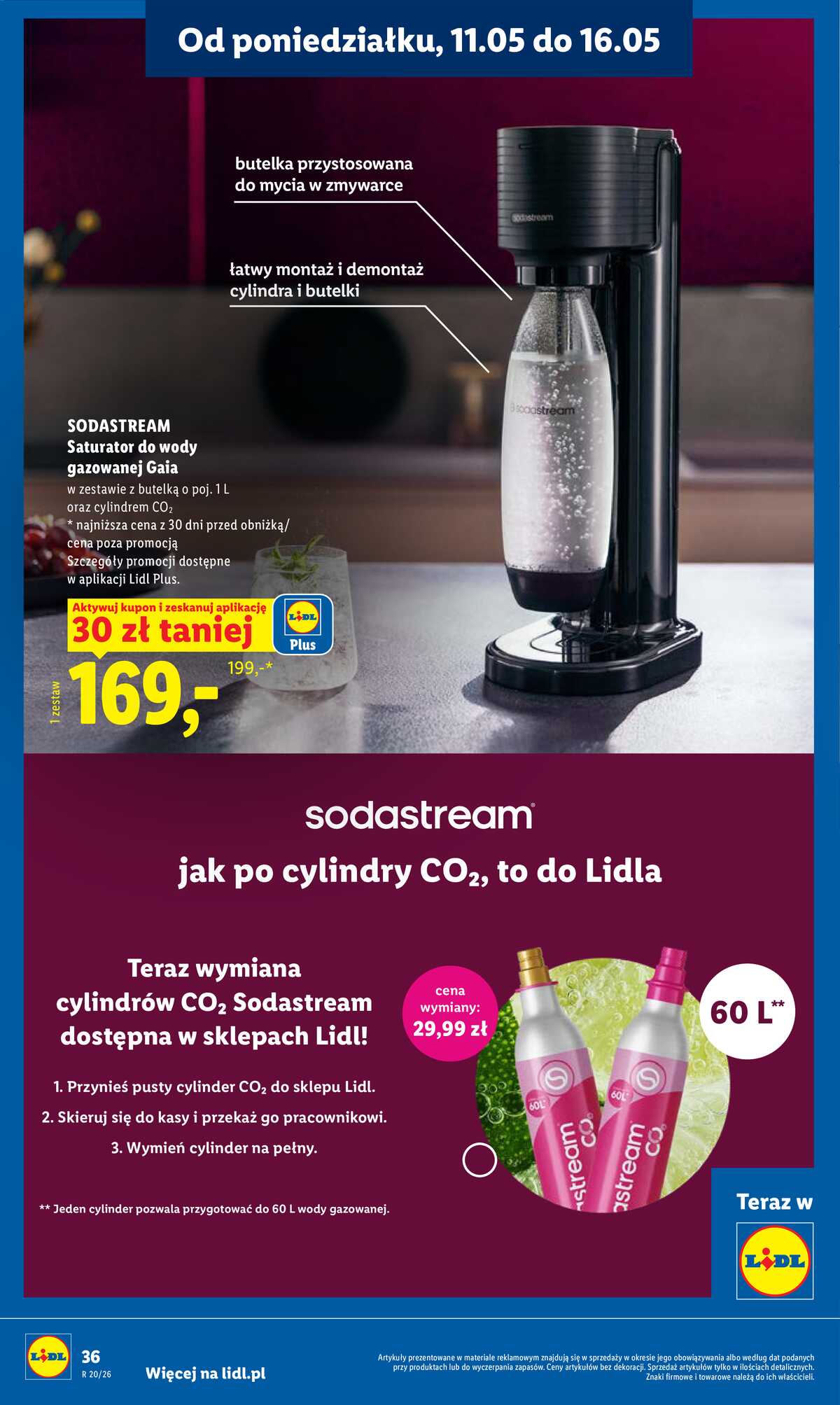 Leták Lidl Polsko 11.5.-13.5.2026 - Zpravodaj platný od 11.05 do 13.05 strana 36