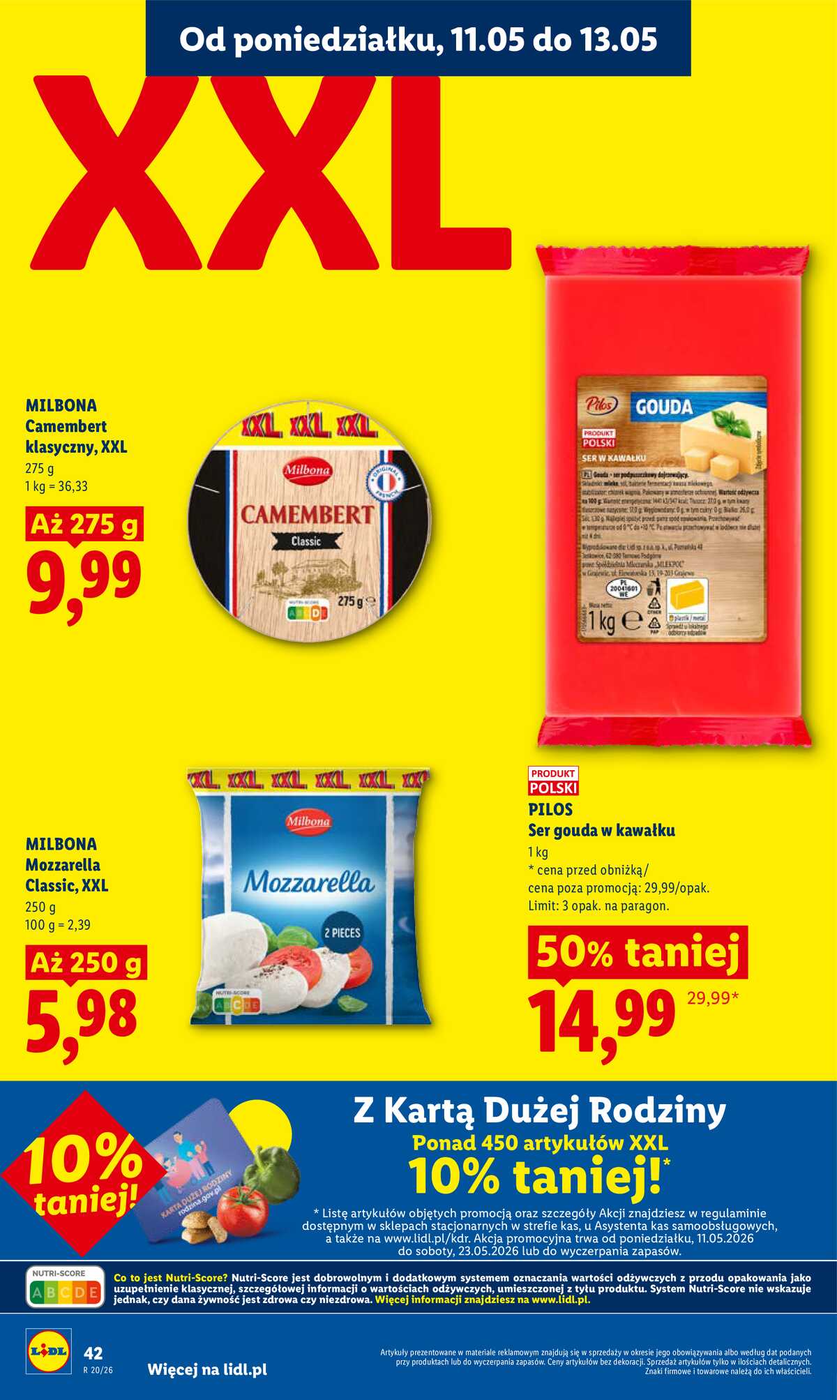 Leták Lidl Polsko 11.5.-13.5.2026 - Zpravodaj platný od 11.05 do 13.05 strana 42