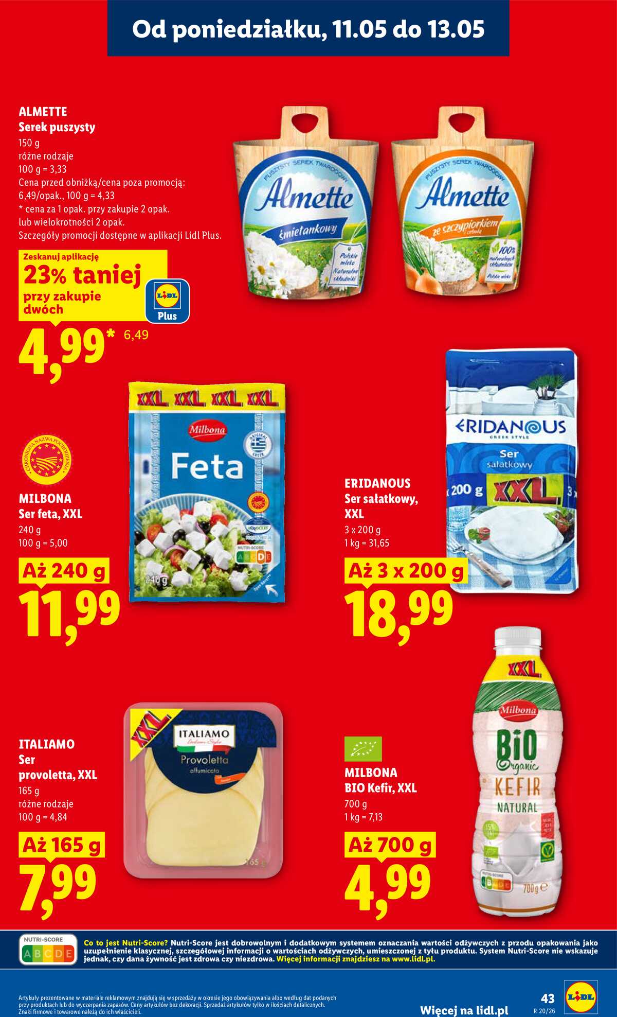 Leták Lidl Polsko 11.5.-13.5.2026 - Zpravodaj platný od 11.05 do 13.05 strana 43