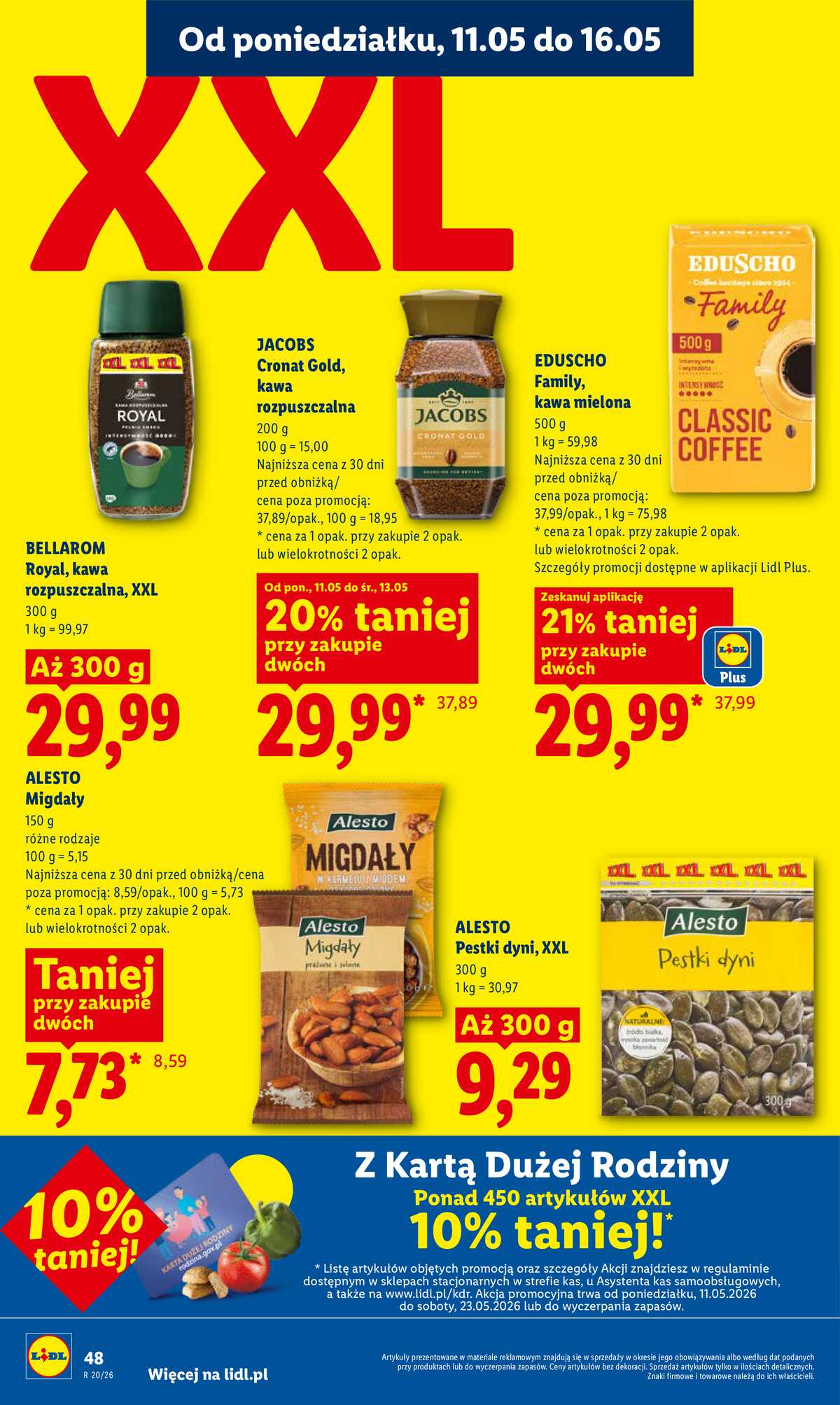 Leták Lidl Polsko 11.5.-13.5.2026 - Zpravodaj platný od 11.05 do 13.05 strana 48