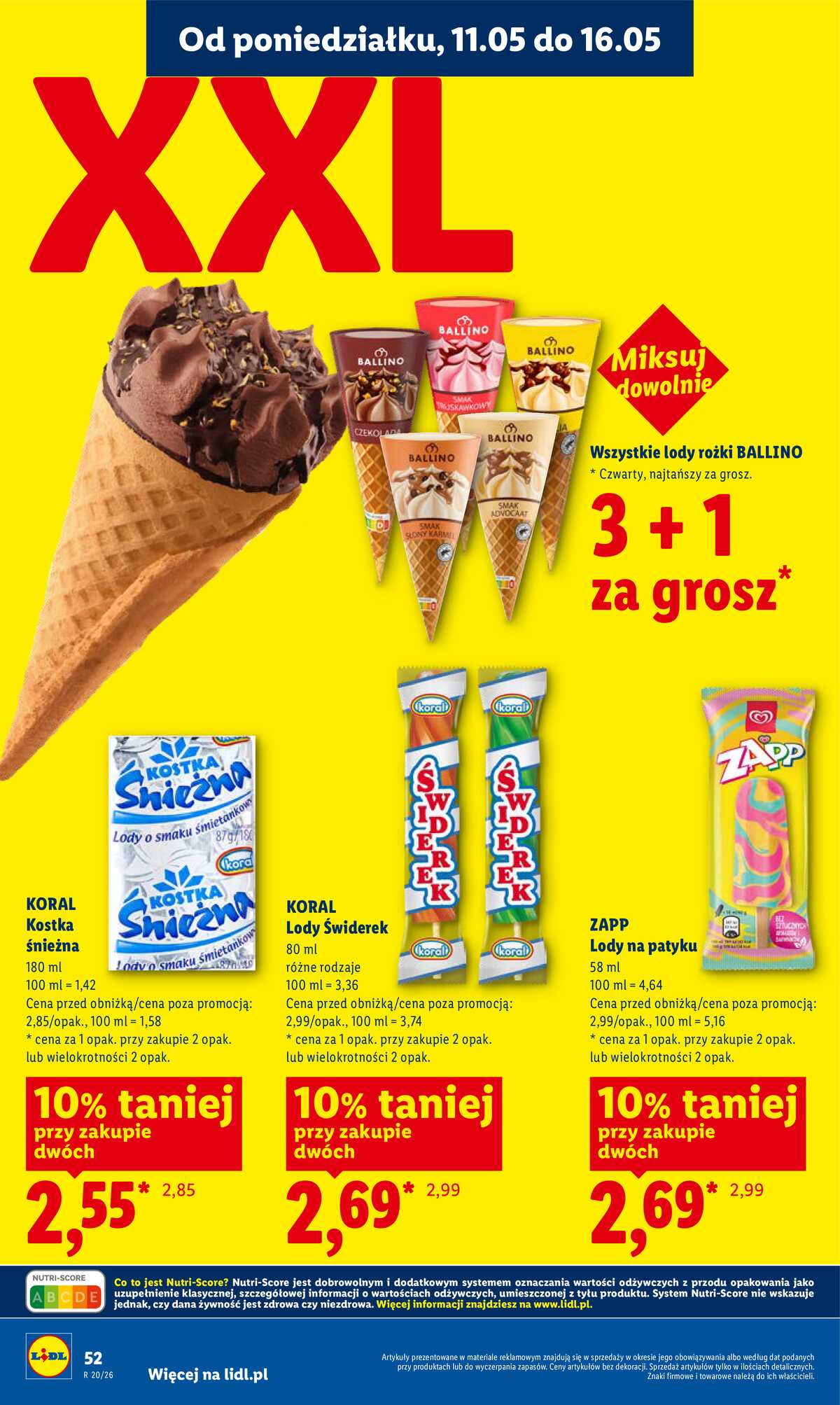 Leták Lidl Polsko 11.5.-13.5.2026 - Zpravodaj platný od 11.05 do 13.05 strana 52