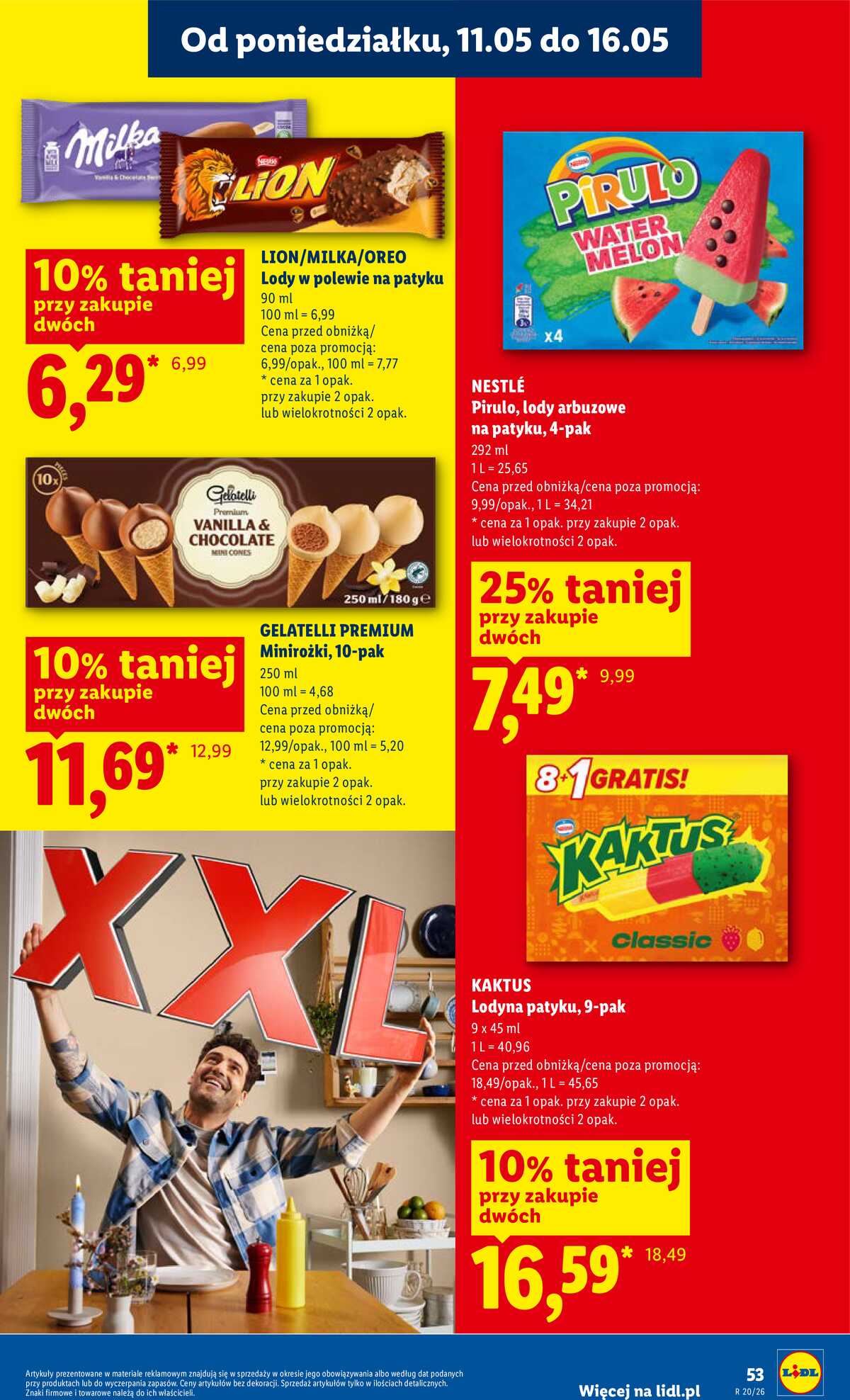 Leták Lidl Polsko 11.5.-13.5.2026 - Zpravodaj platný od 11.05 do 13.05 strana 53