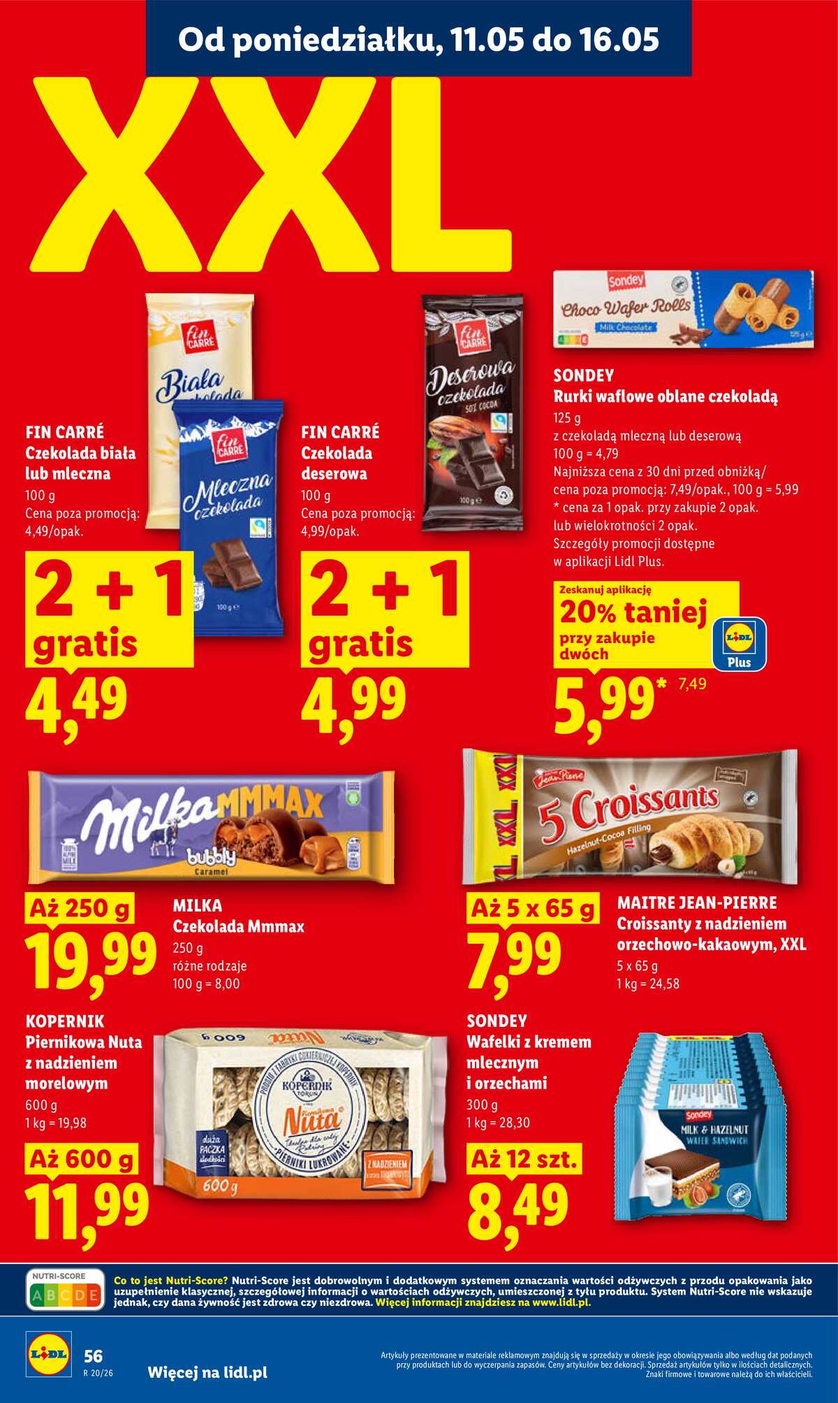 Leták Lidl Polsko 11.5.-13.5.2026 - Zpravodaj platný od 11.05 do 13.05 strana 56