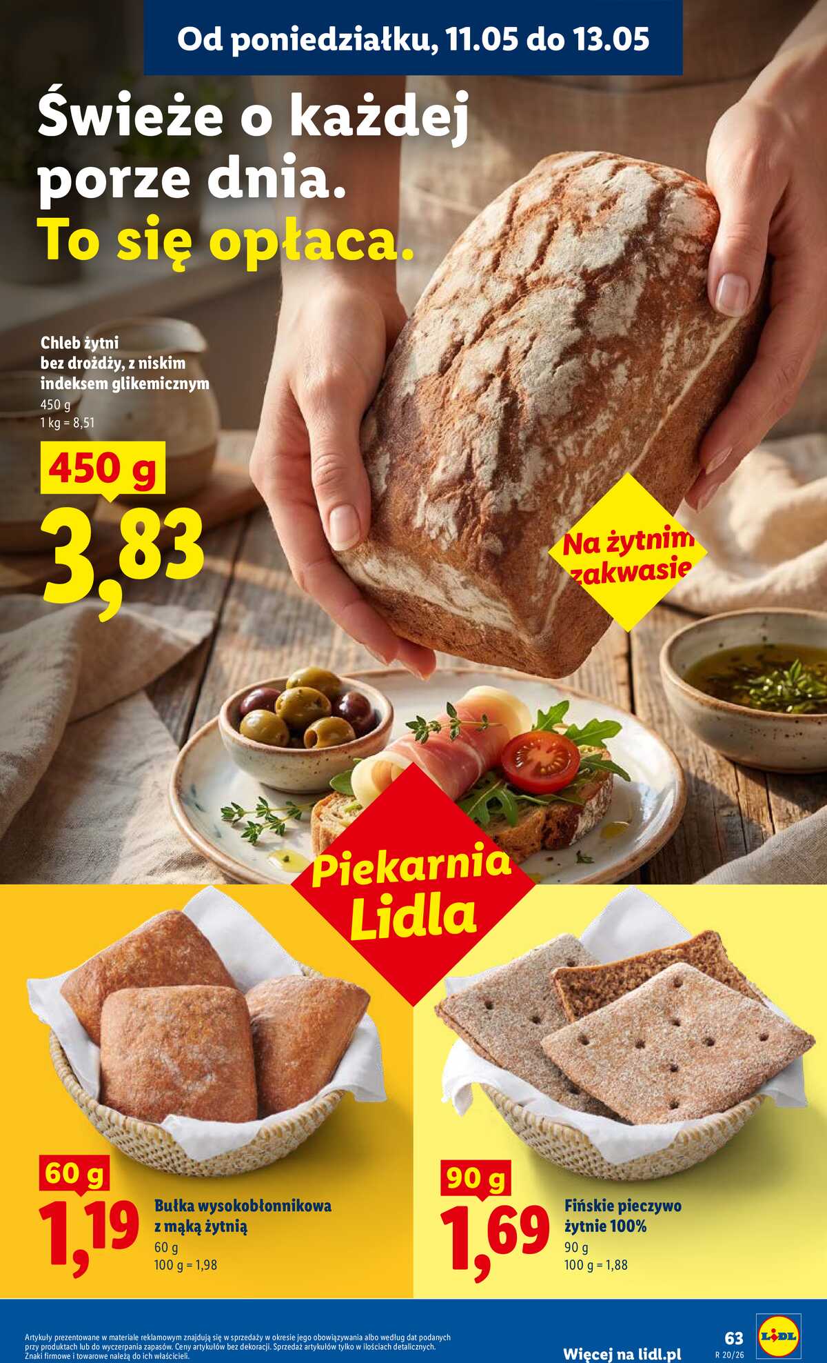 Leták Lidl Polsko 11.5.-13.5.2026 - Zpravodaj platný od 11.05 do 13.05 strana 63