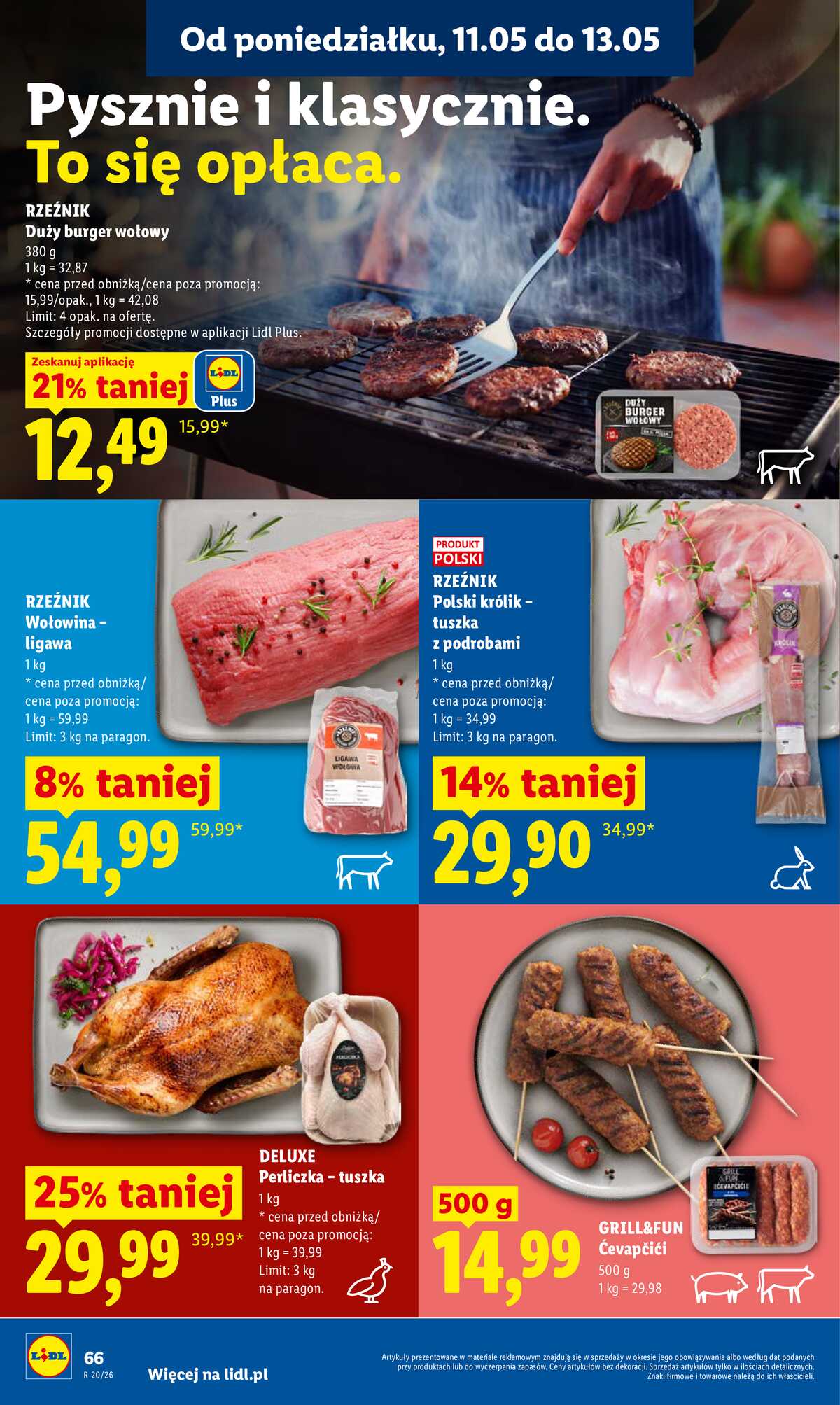 Leták Lidl Polsko 11.5.-13.5.2026 - Zpravodaj platný od 11.05 do 13.05 strana 66