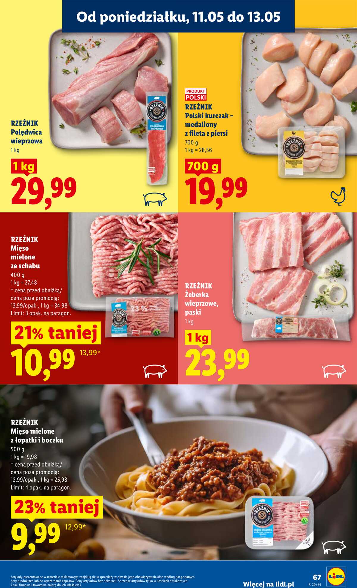 Leták Lidl Polsko 11.5.-13.5.2026 - Zpravodaj platný od 11.05 do 13.05 strana 67