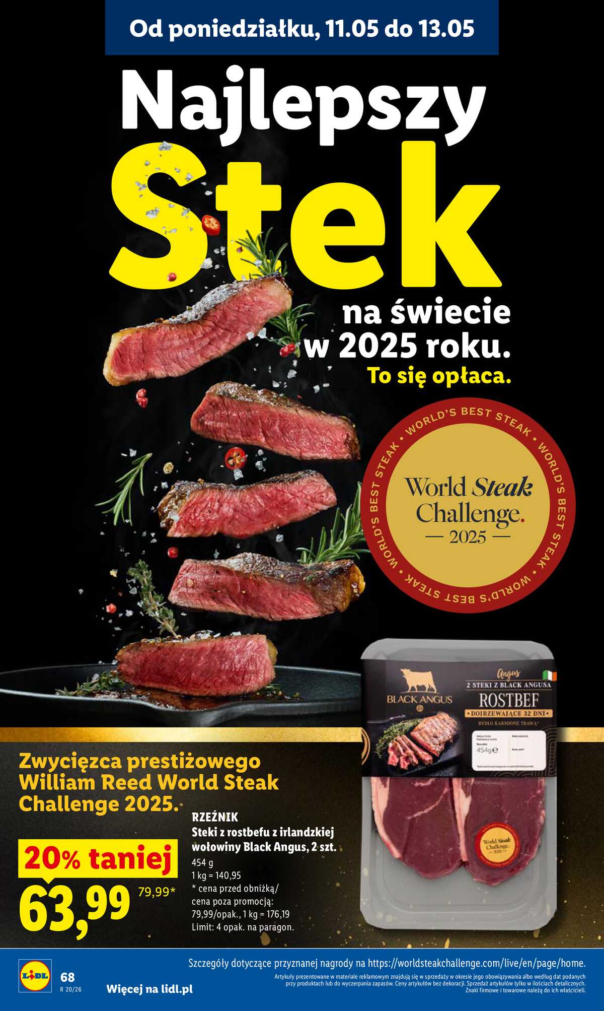 Leták Lidl Polsko 11.5.-13.5.2026 - Zpravodaj platný od 11.05 do 13.05 strana 68