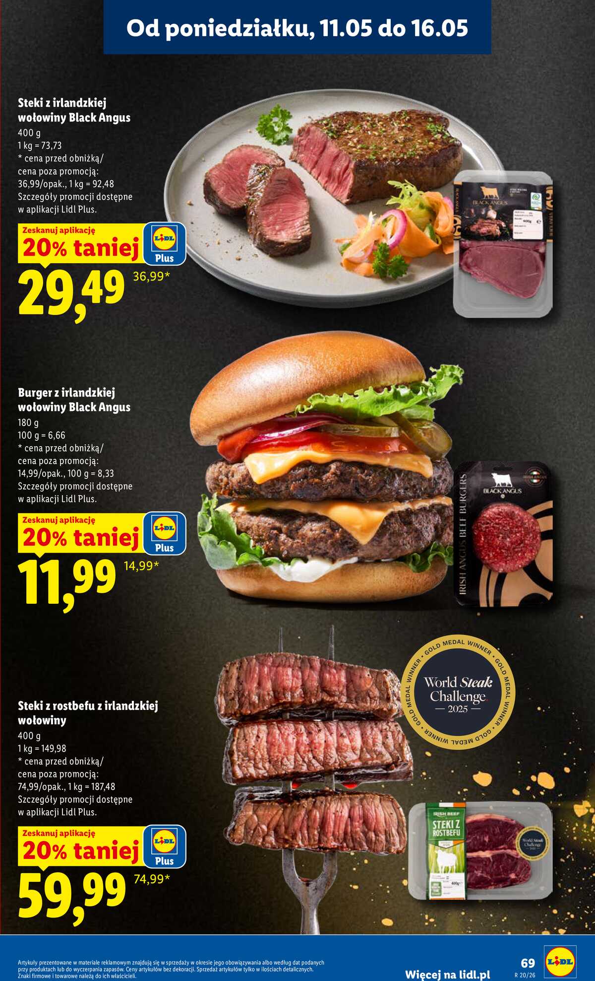 Leták Lidl Polsko 11.5.-13.5.2026 - Zpravodaj platný od 11.05 do 13.05 strana 69