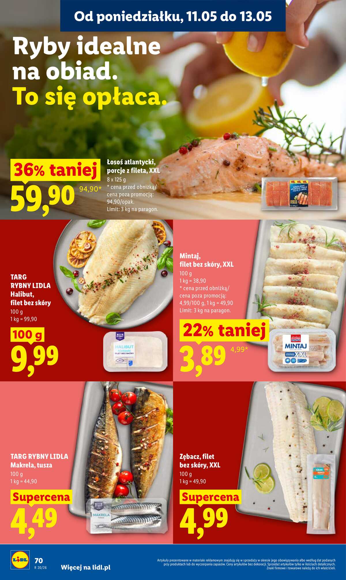 Leták Lidl Polsko 11.5.-13.5.2026 - Zpravodaj platný od 11.05 do 13.05 strana 70