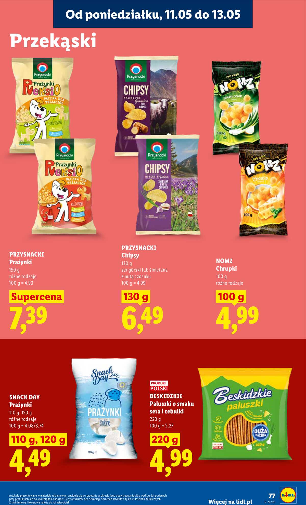 Leták Lidl Polsko 11.5.-13.5.2026 - Zpravodaj platný od 11.05 do 13.05 strana 79