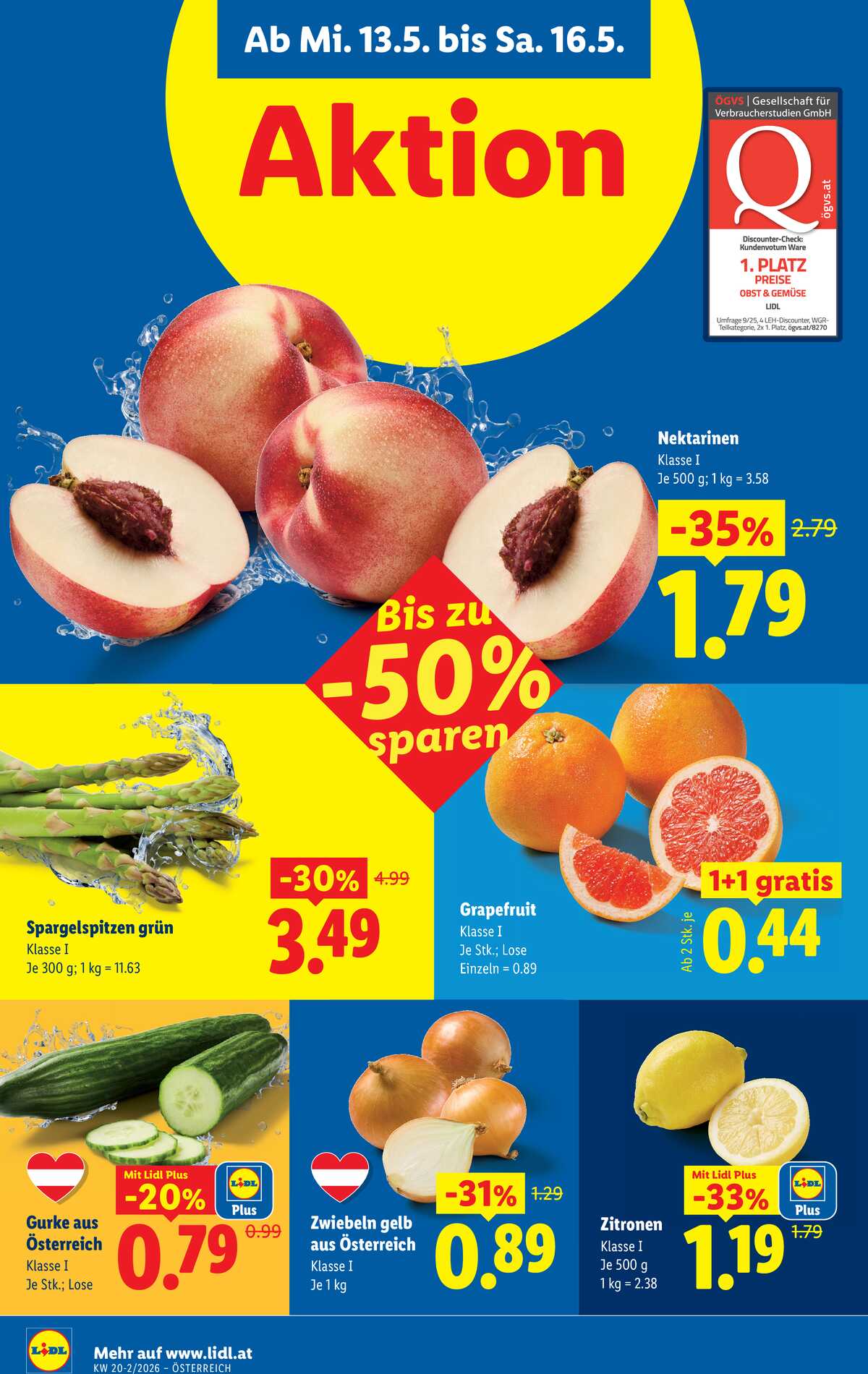 Leták Lidl Rakousko 13.5.-20.5.2026 strana 6