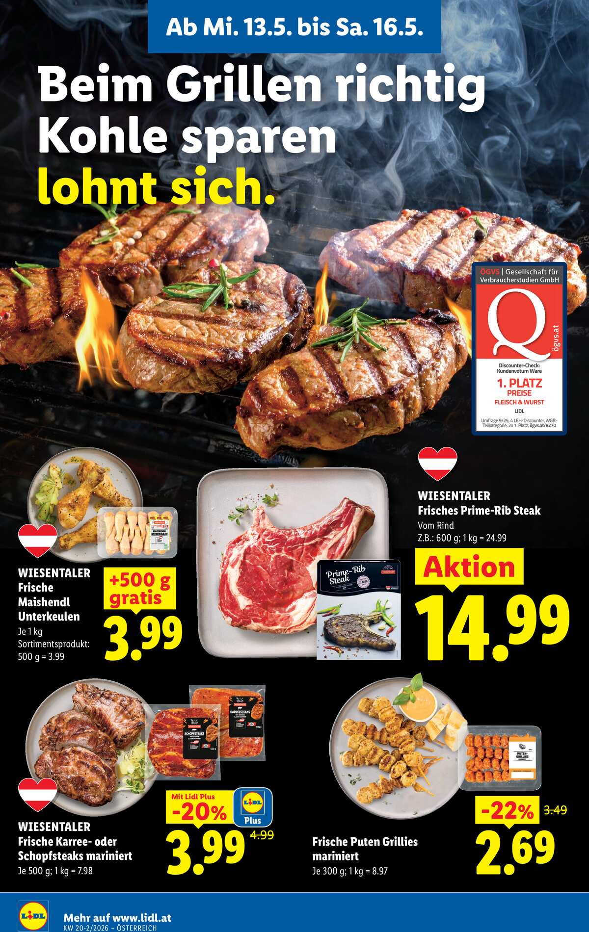 Leták Lidl Rakousko 13.5.-20.5.2026 strana 8
