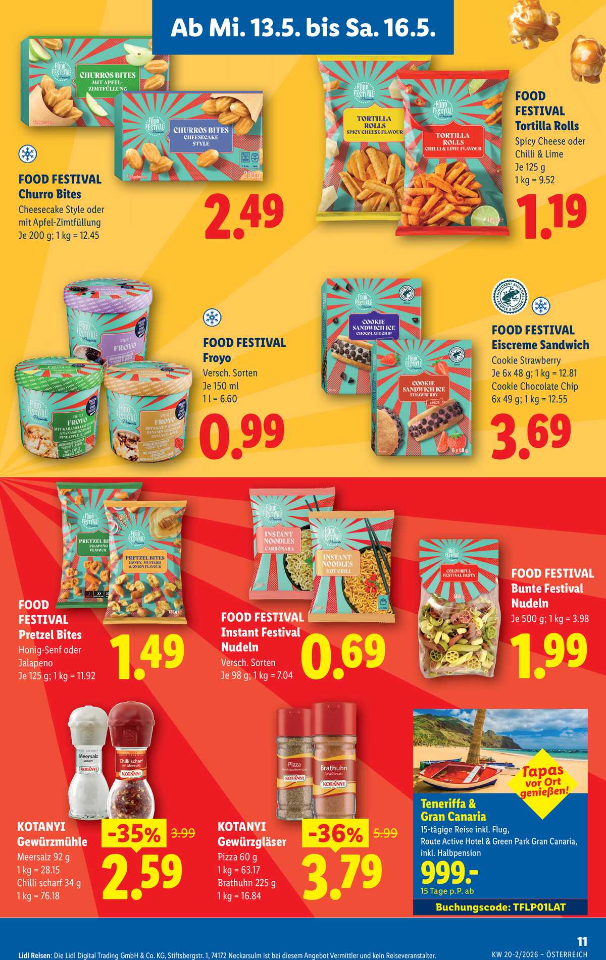Leták Lidl Rakousko 13.5.-20.5.2026 strana 15