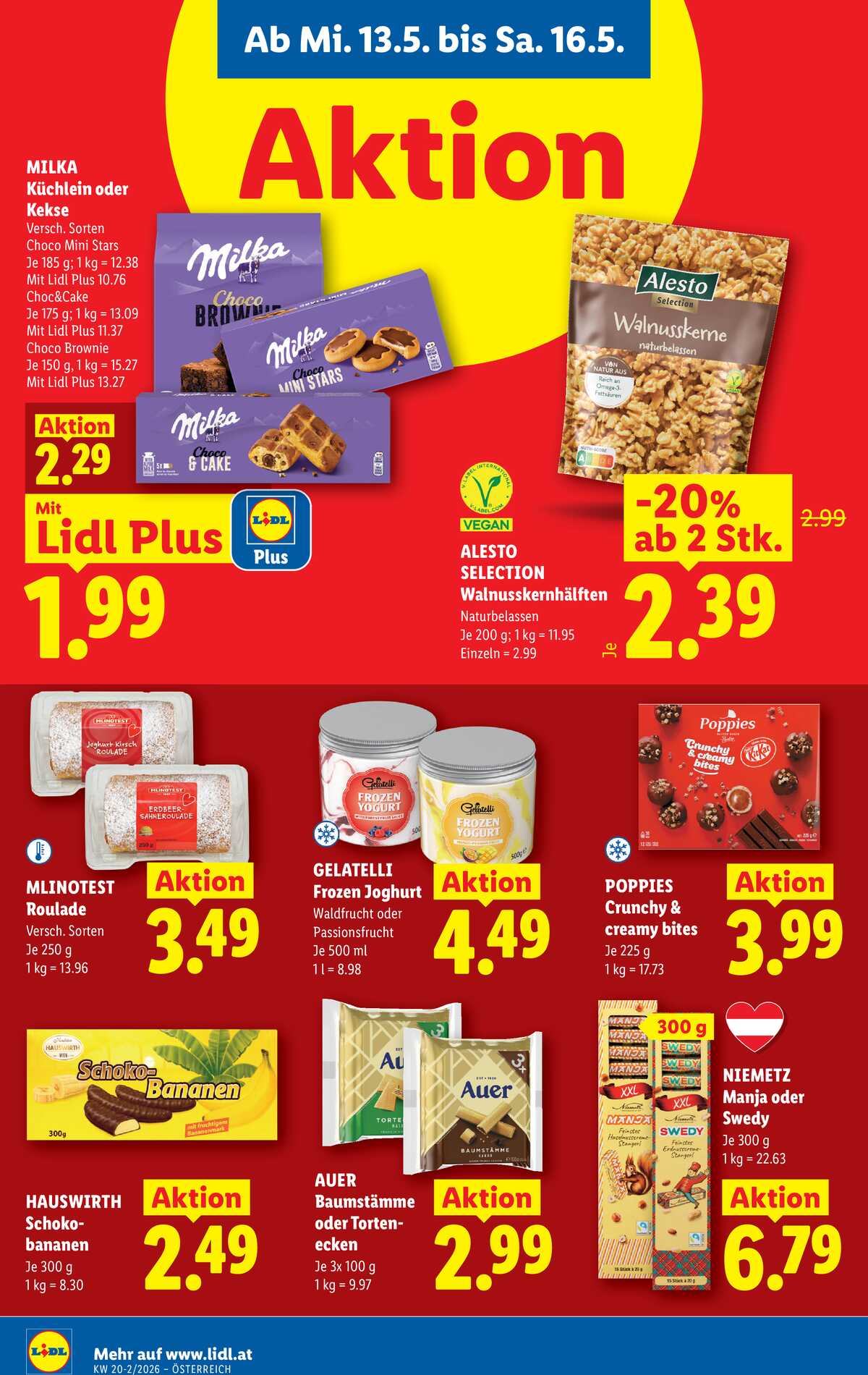 Leták Lidl Rakousko 13.5.-20.5.2026 strana 18