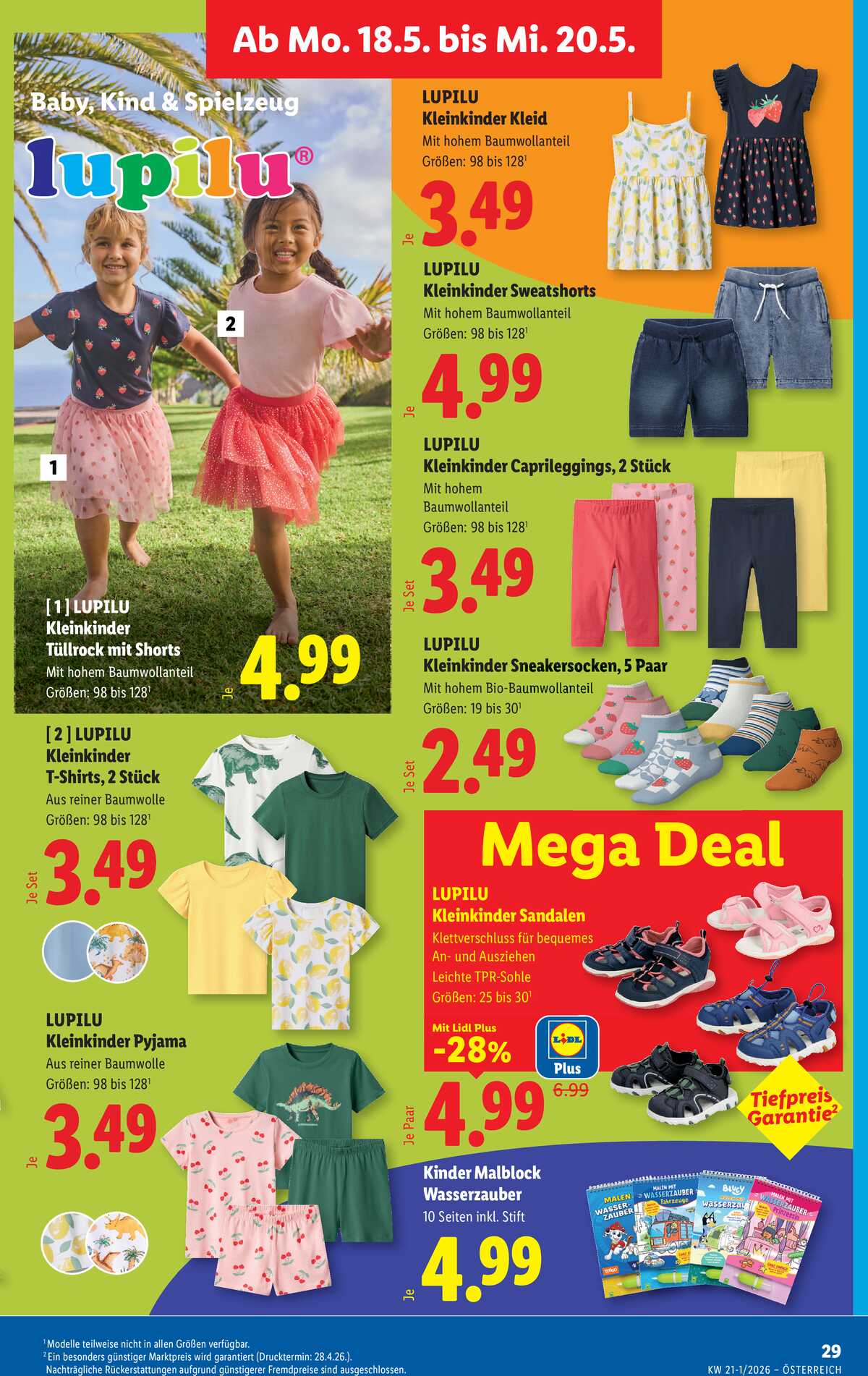 Leták Lidl Rakousko 13.5.-20.5.2026 strana 34