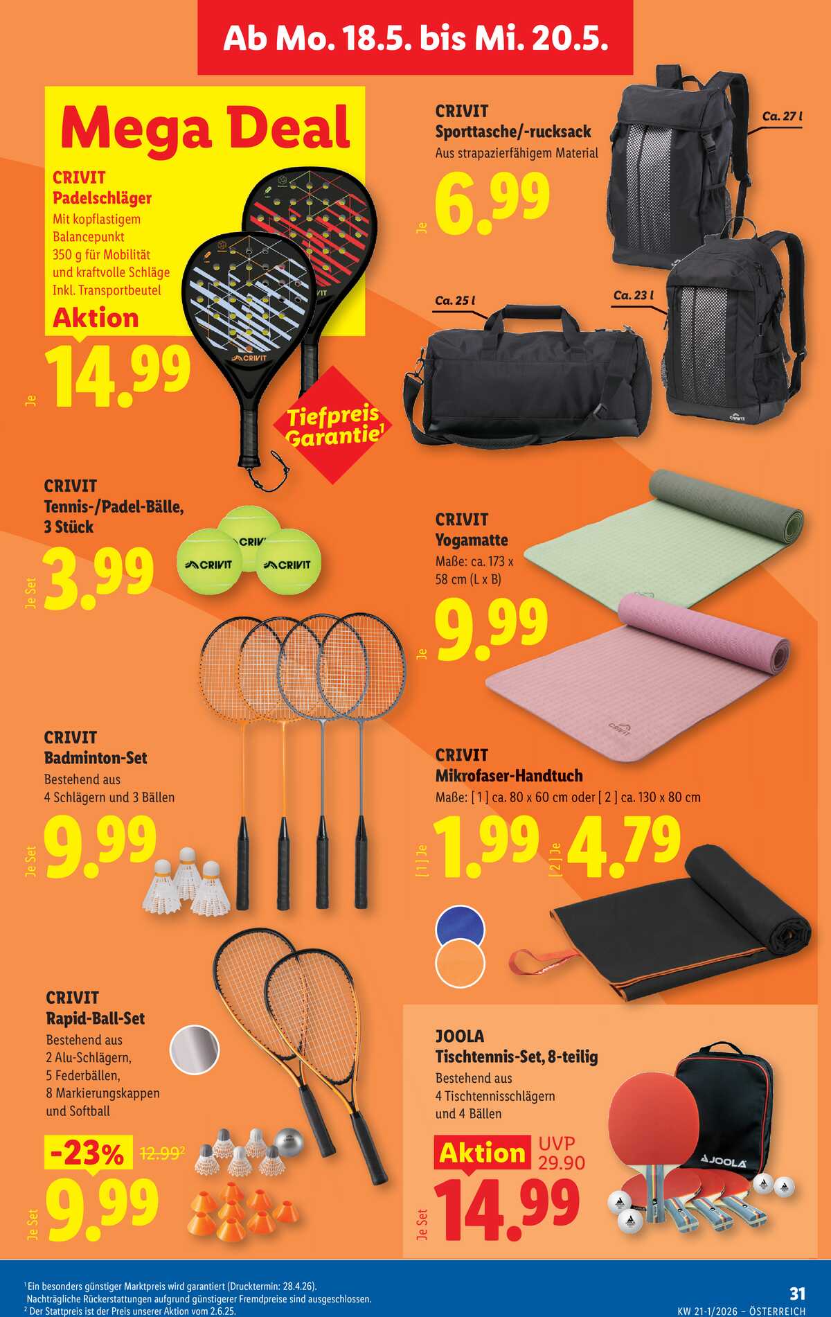 Leták Lidl Rakousko 13.5.-20.5.2026 strana 36