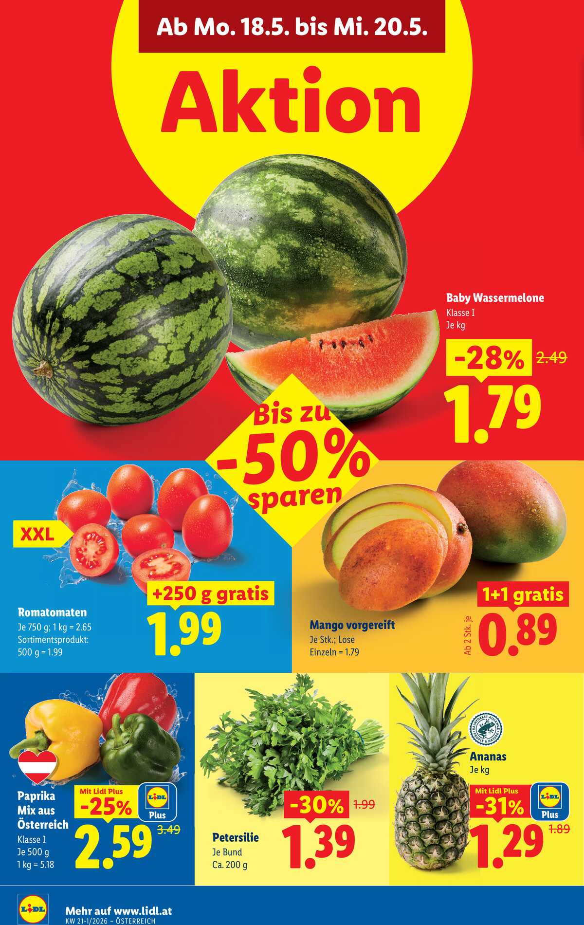 Leták Lidl Rakousko 13.5.-20.5.2026 strana 39