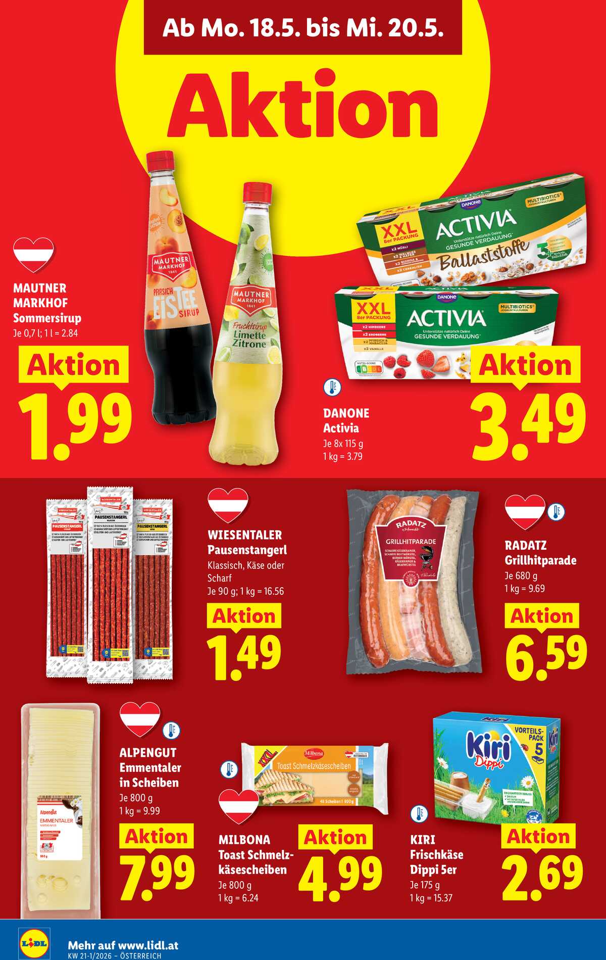 Leták Lidl Rakousko 13.5.-20.5.2026 strana 43