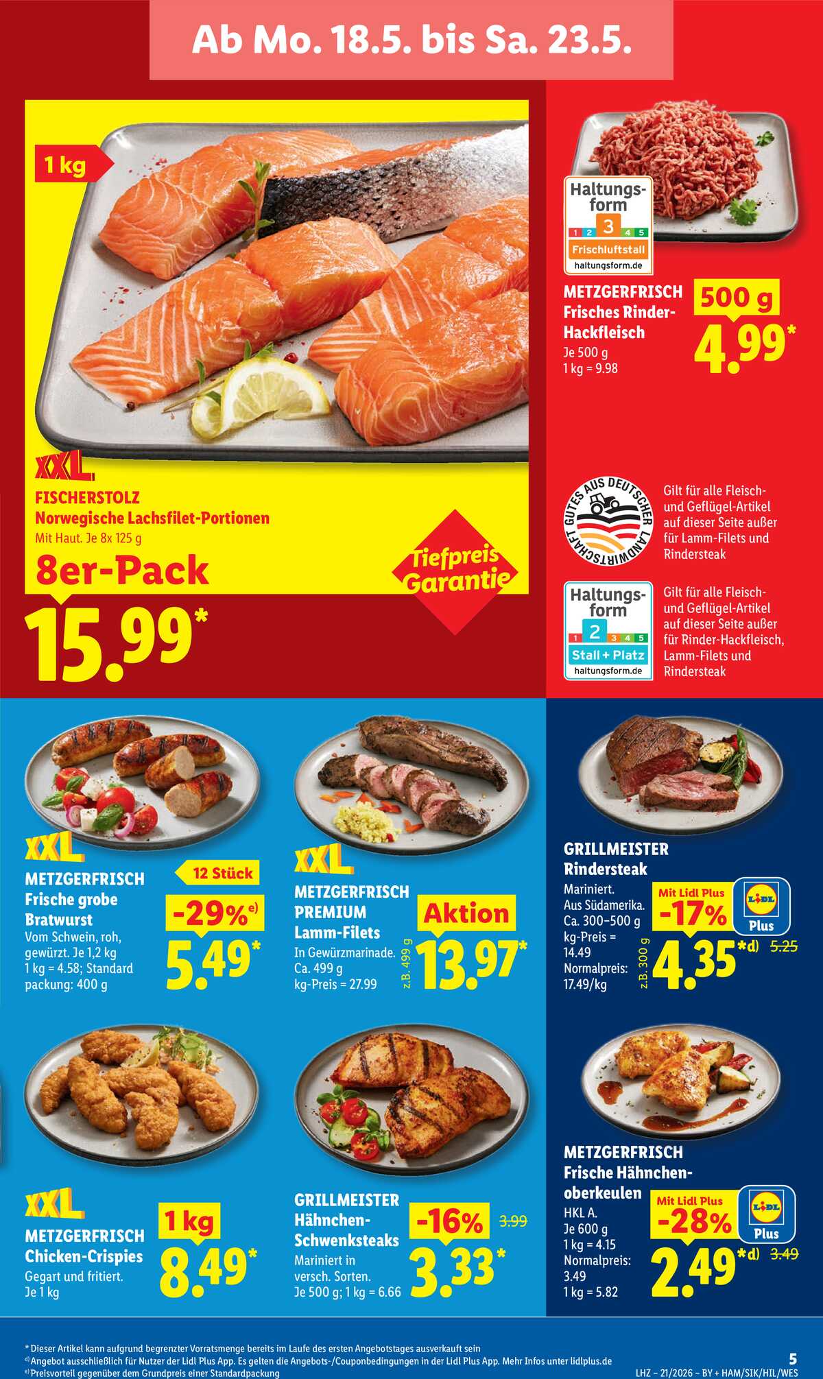 Leták Lidl Německo 18.5.-23.5.2026 strana 13