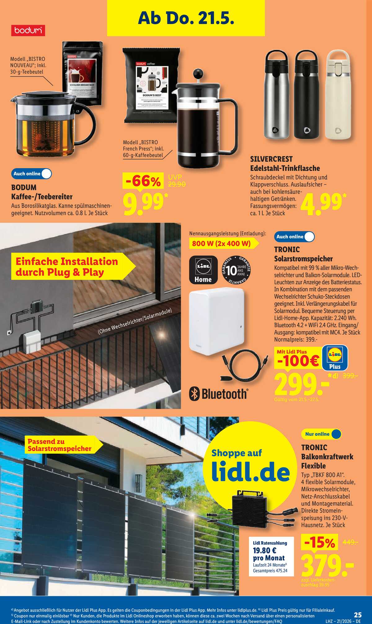 Leták Lidl Německo 18.5.-23.5.2026 strana 45