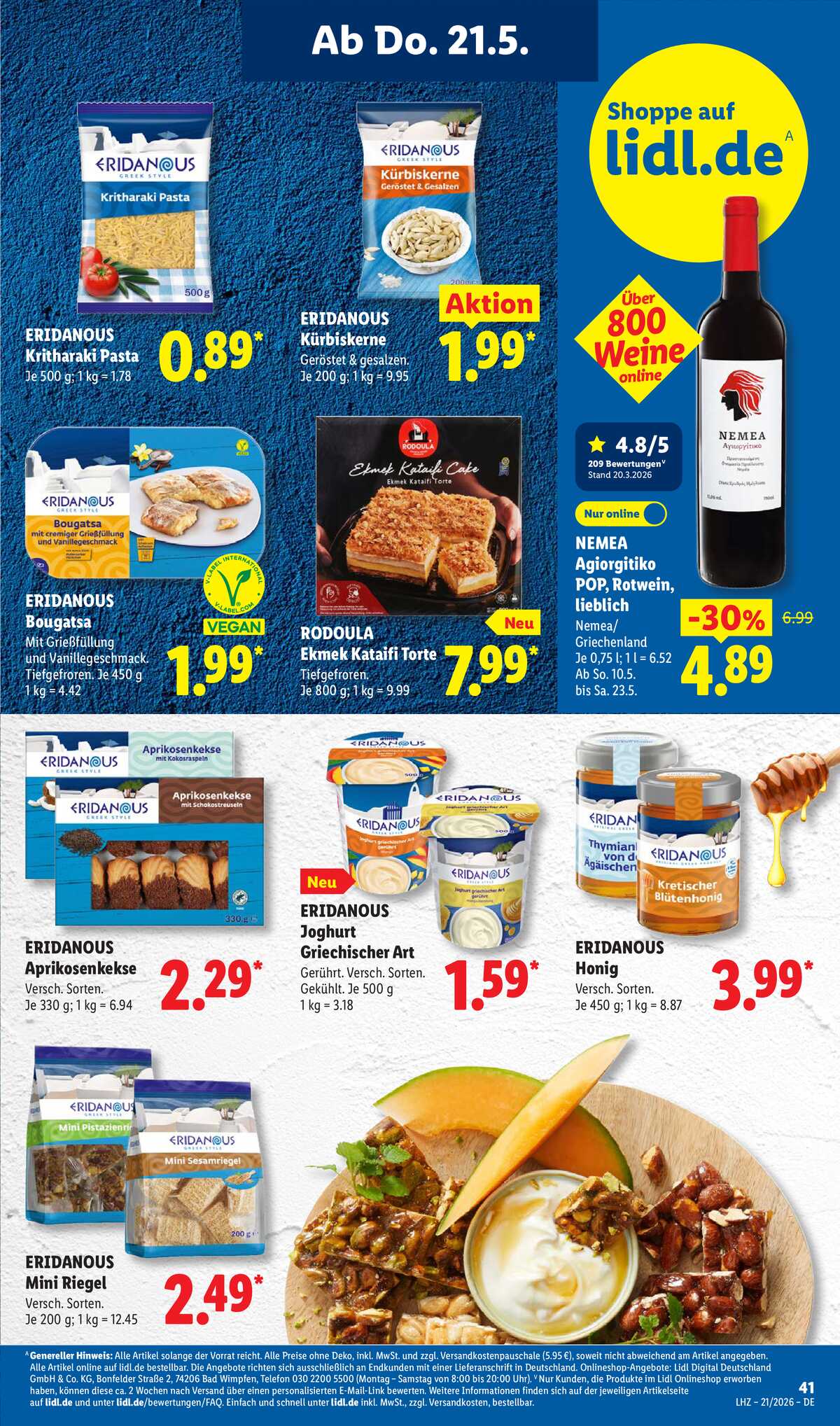 Leták Lidl Německo 18.5.-23.5.2026 strana 57