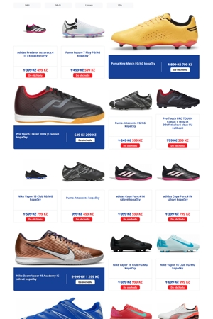 Intersport Kopačky a míče - 11. 5. 2026