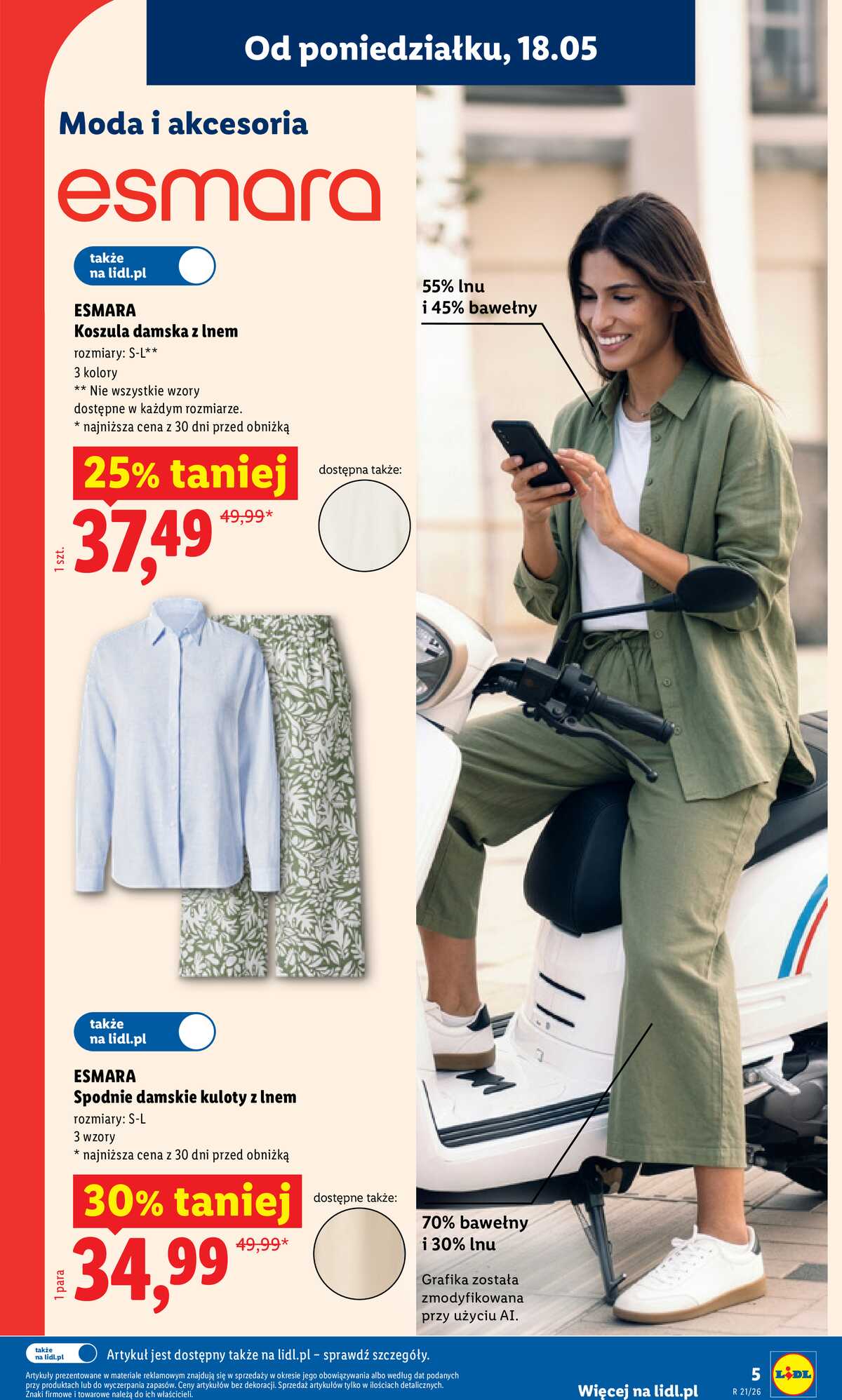 Leták Lidl Polsko 18.5.-23.5.2026 - Katalog platný od 18.05 strana 5