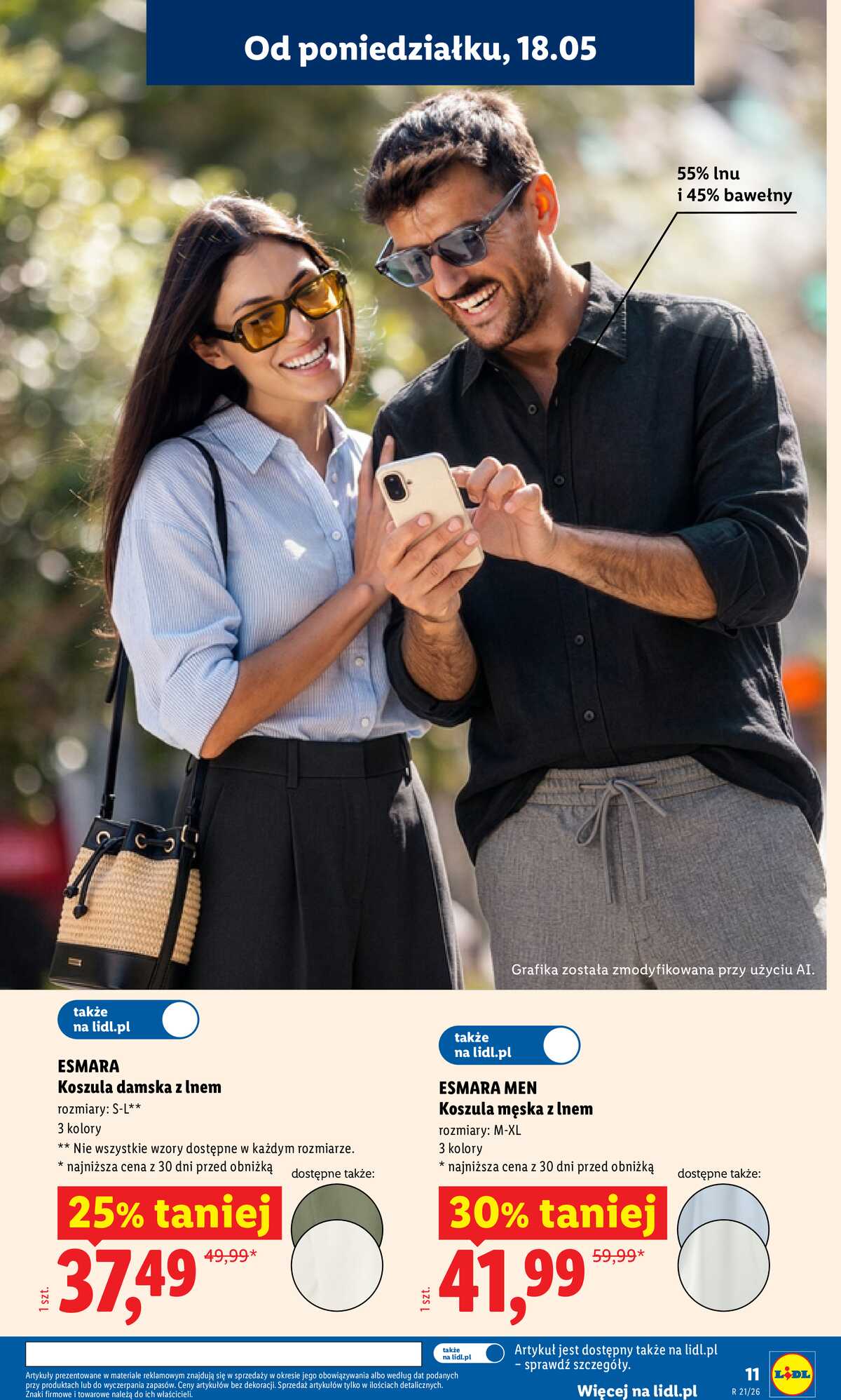 Leták Lidl Polsko 18.5.-23.5.2026 - Katalog platný od 18.05 strana 11